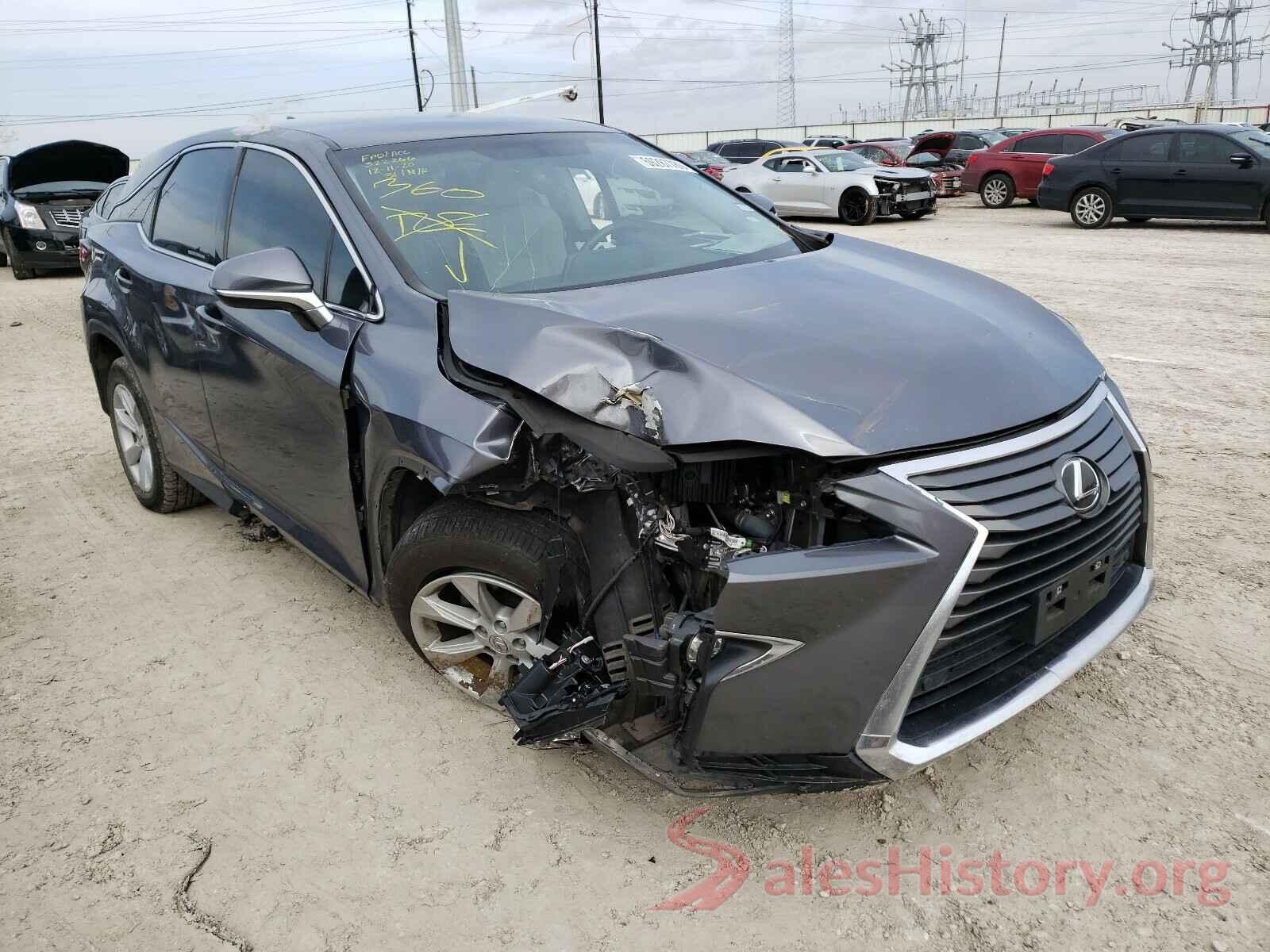 2T2ZZMCA7GC032626 2016 LEXUS RX350