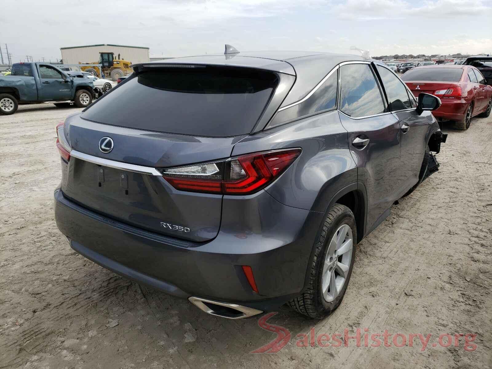 2T2ZZMCA7GC032626 2016 LEXUS RX350