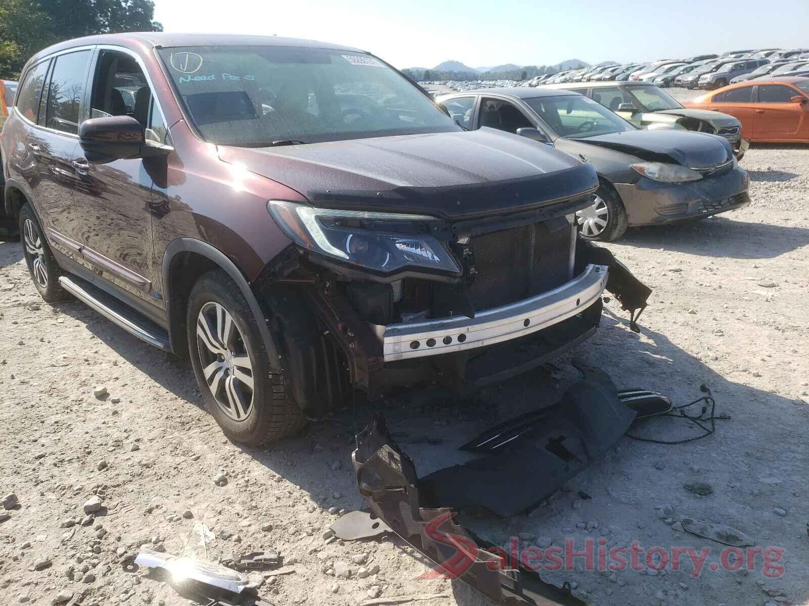 5FNYF6H56GB006868 2016 HONDA PILOT