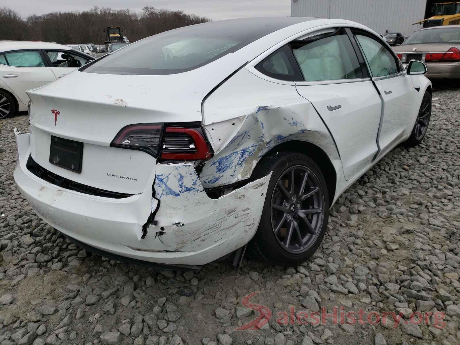 5YJ3E1EB0KF388401 2019 TESLA MODEL 3