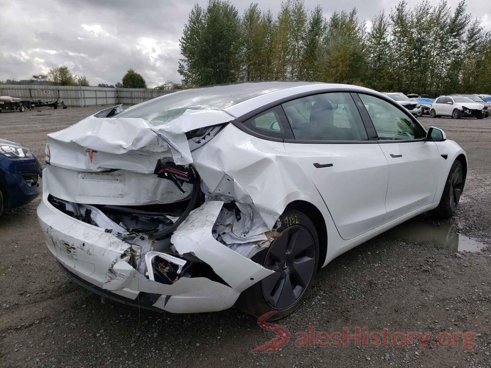 5YJ3E1EA5MF870940 2021 TESLA MODEL 3