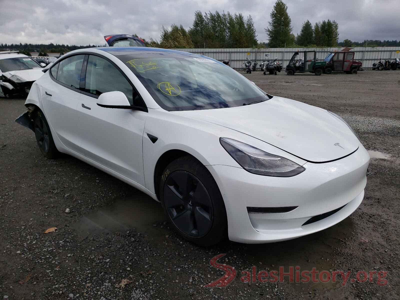 5YJ3E1EA5MF870940 2021 TESLA MODEL 3