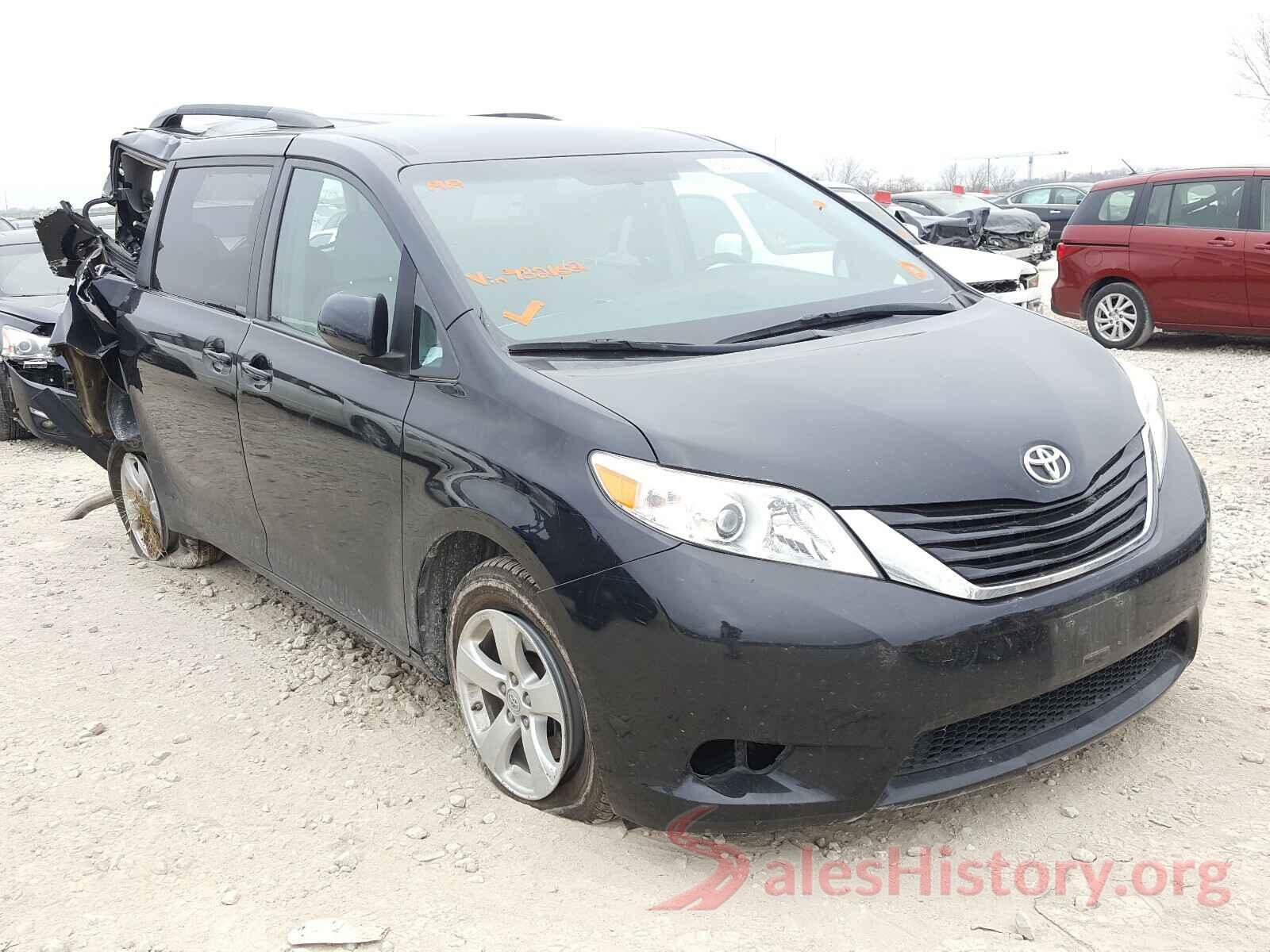 5TDKK3DC2GS732162 2016 TOYOTA SIENNA