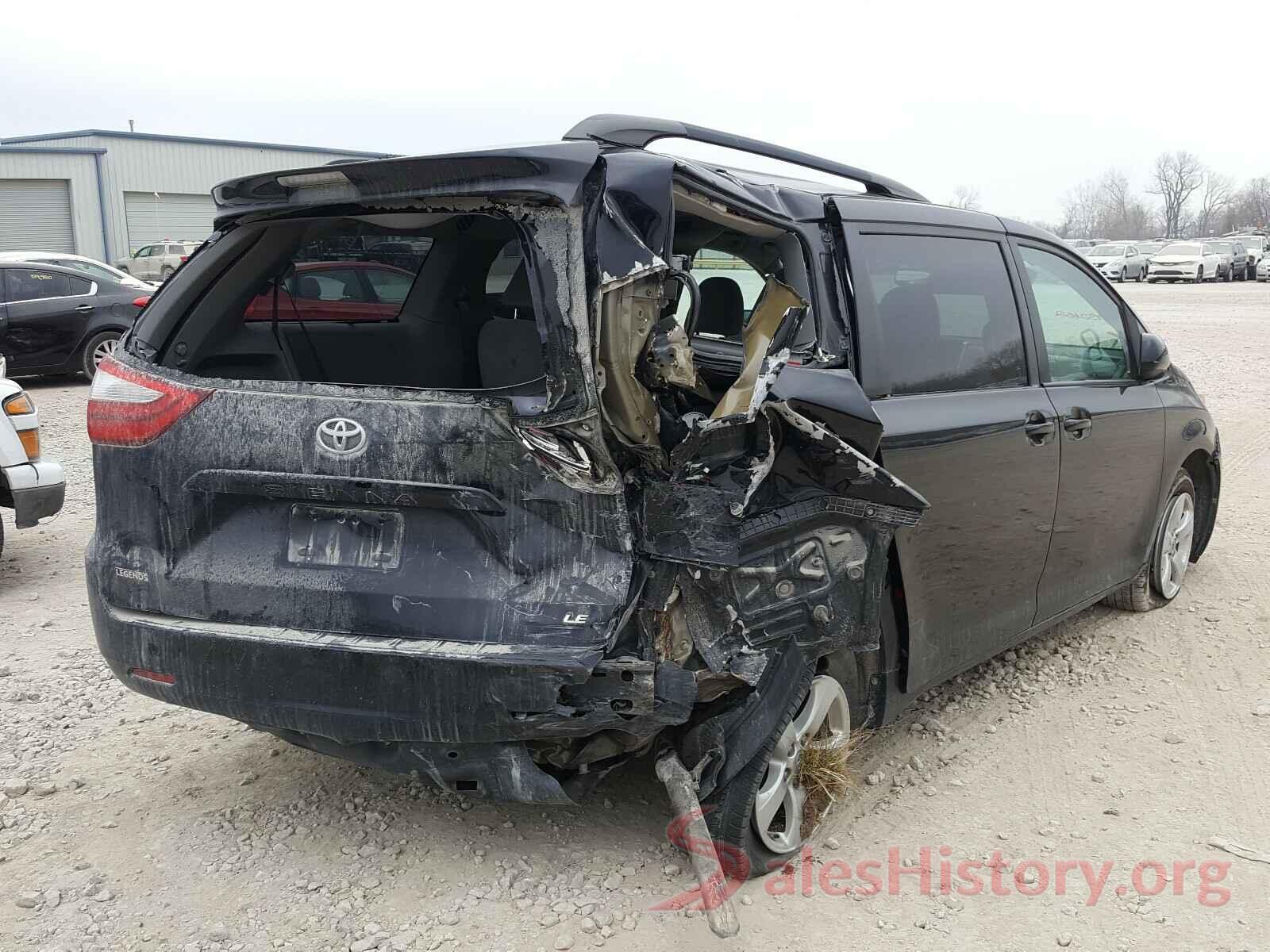 5TDKK3DC2GS732162 2016 TOYOTA SIENNA