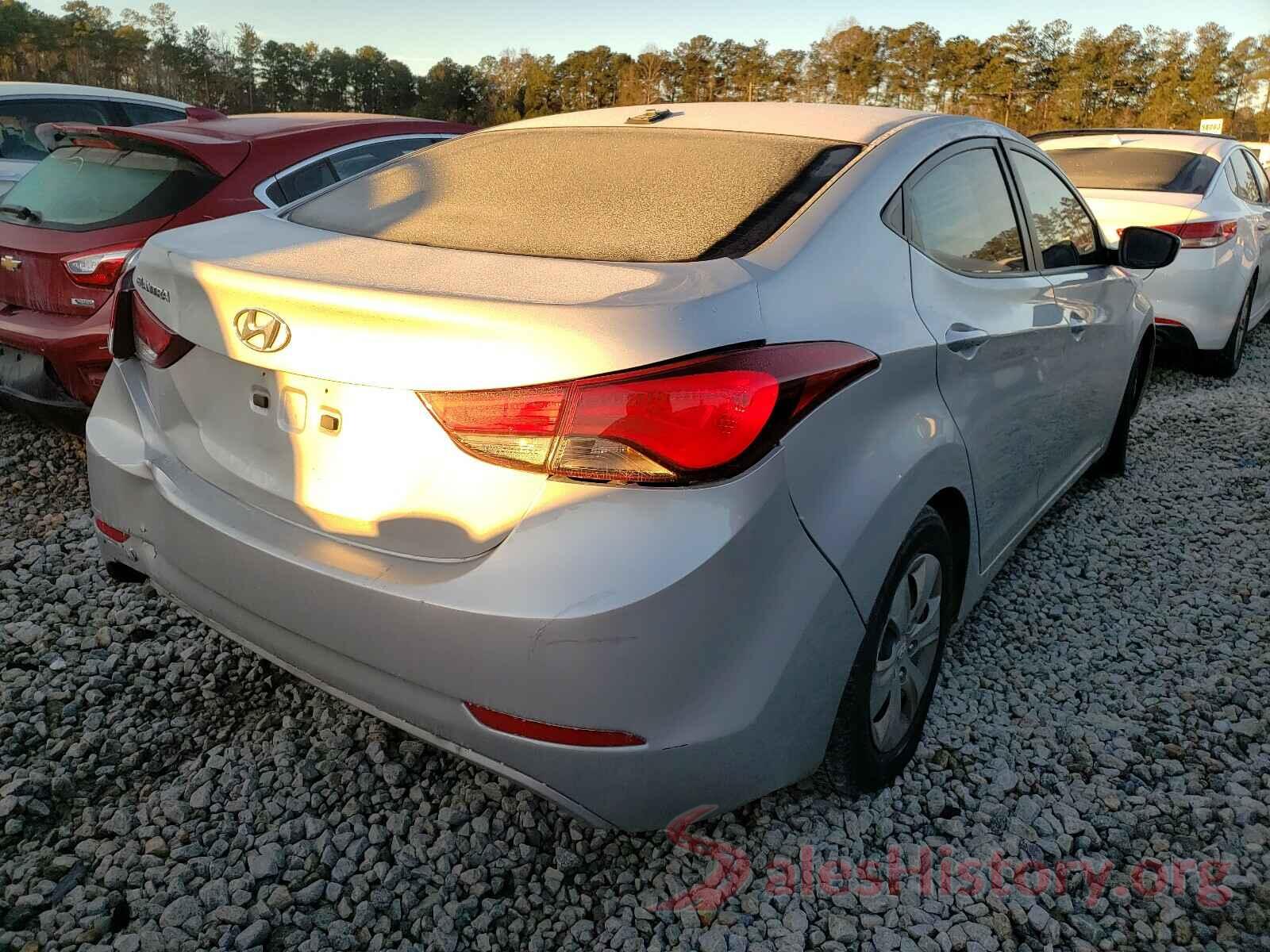 KMHDH4AE9GU579497 2016 HYUNDAI ELANTRA