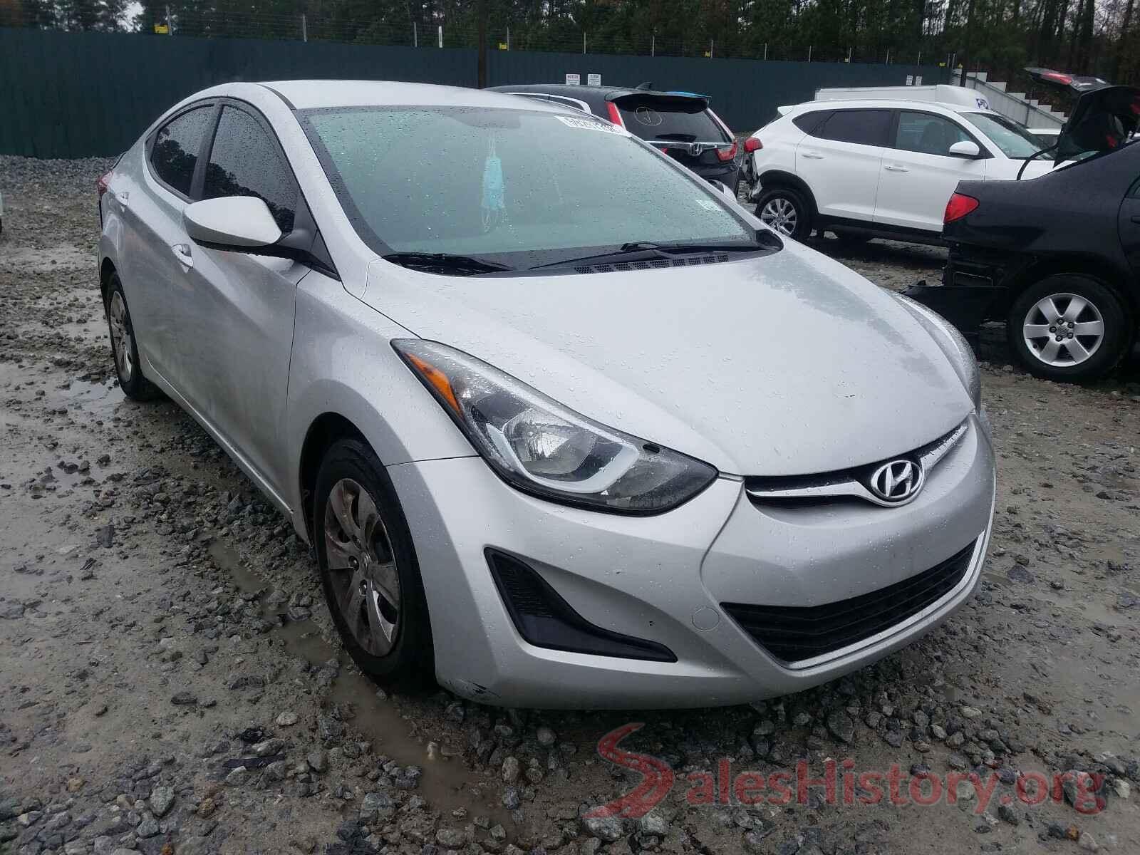 KMHDH4AE9GU579497 2016 HYUNDAI ELANTRA