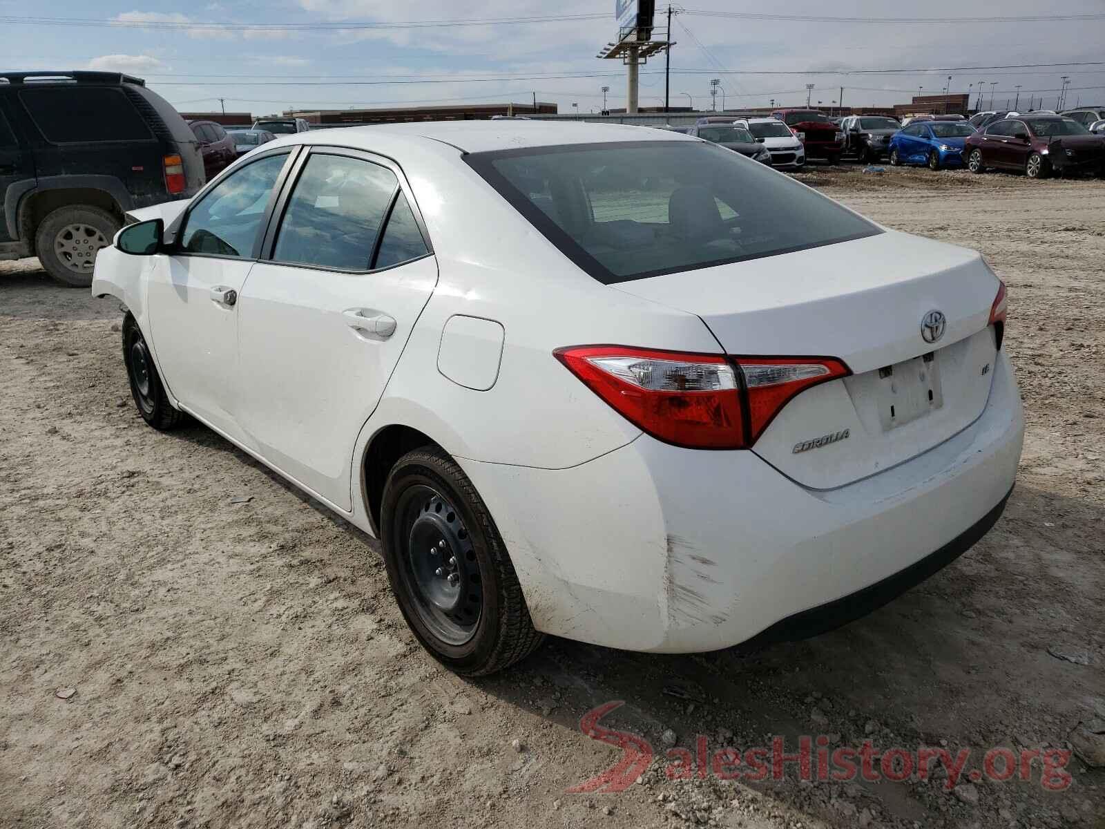 5YFBURHE0GP416387 2016 TOYOTA COROLLA