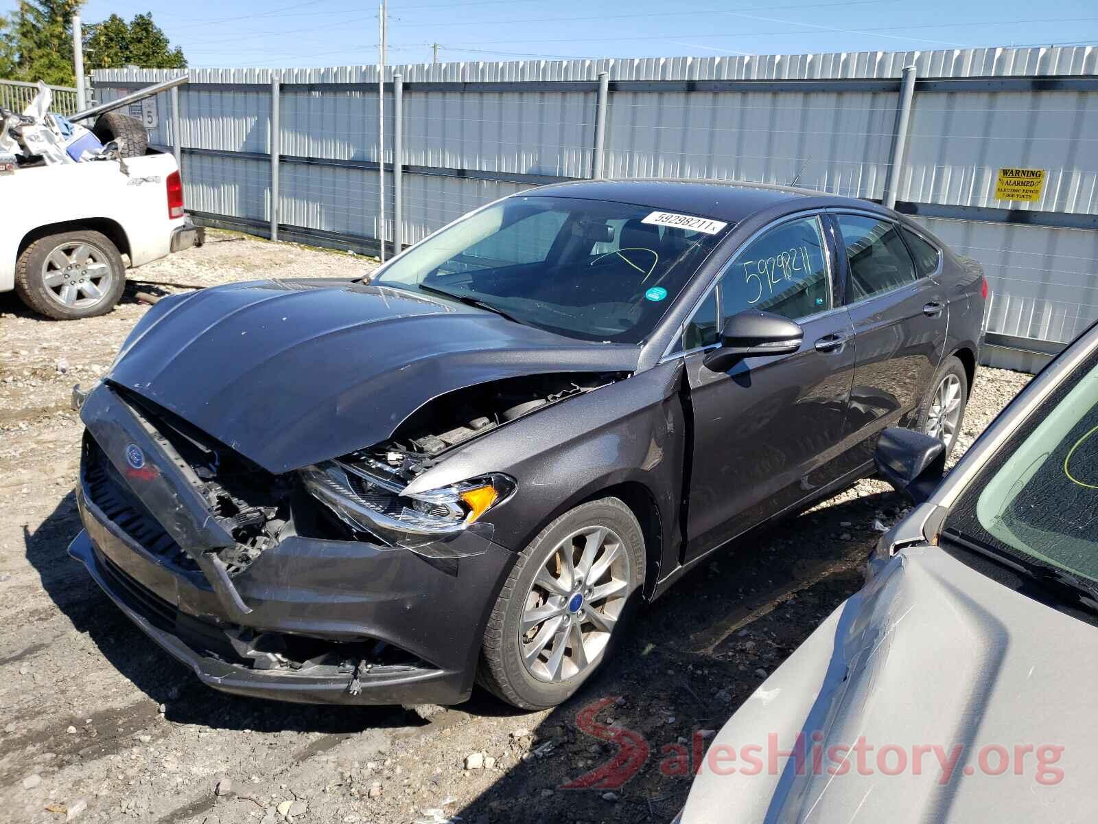 3FA6P0HD8HR366612 2017 FORD FUSION