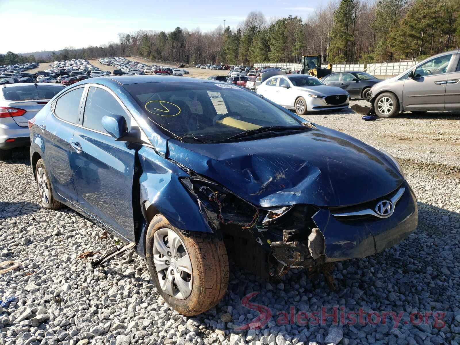 KMHDH4AE6GU543427 2016 HYUNDAI ELANTRA