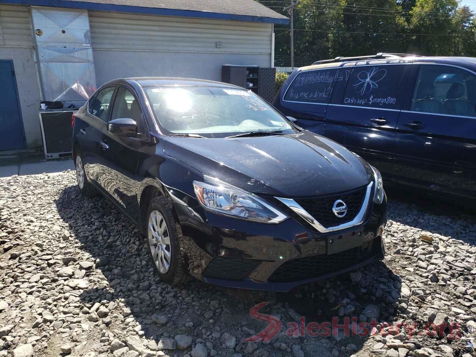 3N1AB7AP1KY311001 2019 NISSAN SENTRA