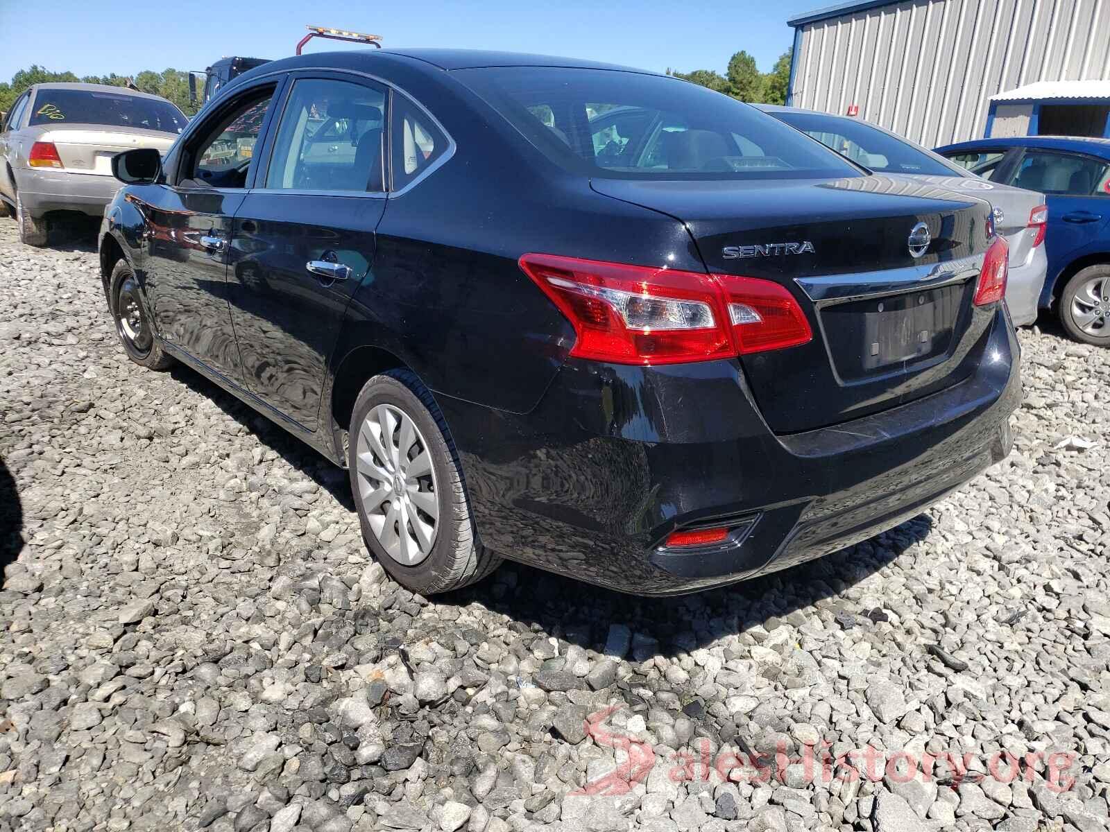 3N1AB7AP1KY311001 2019 NISSAN SENTRA