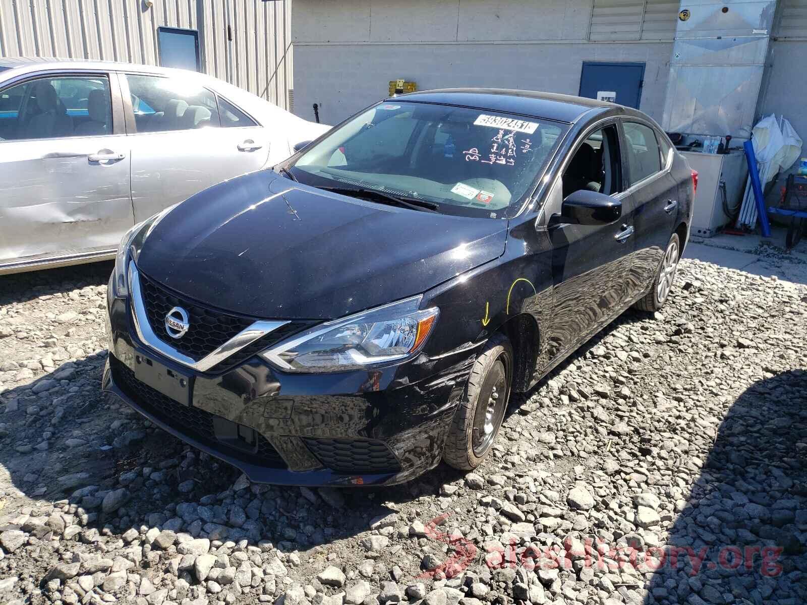 3N1AB7AP1KY311001 2019 NISSAN SENTRA