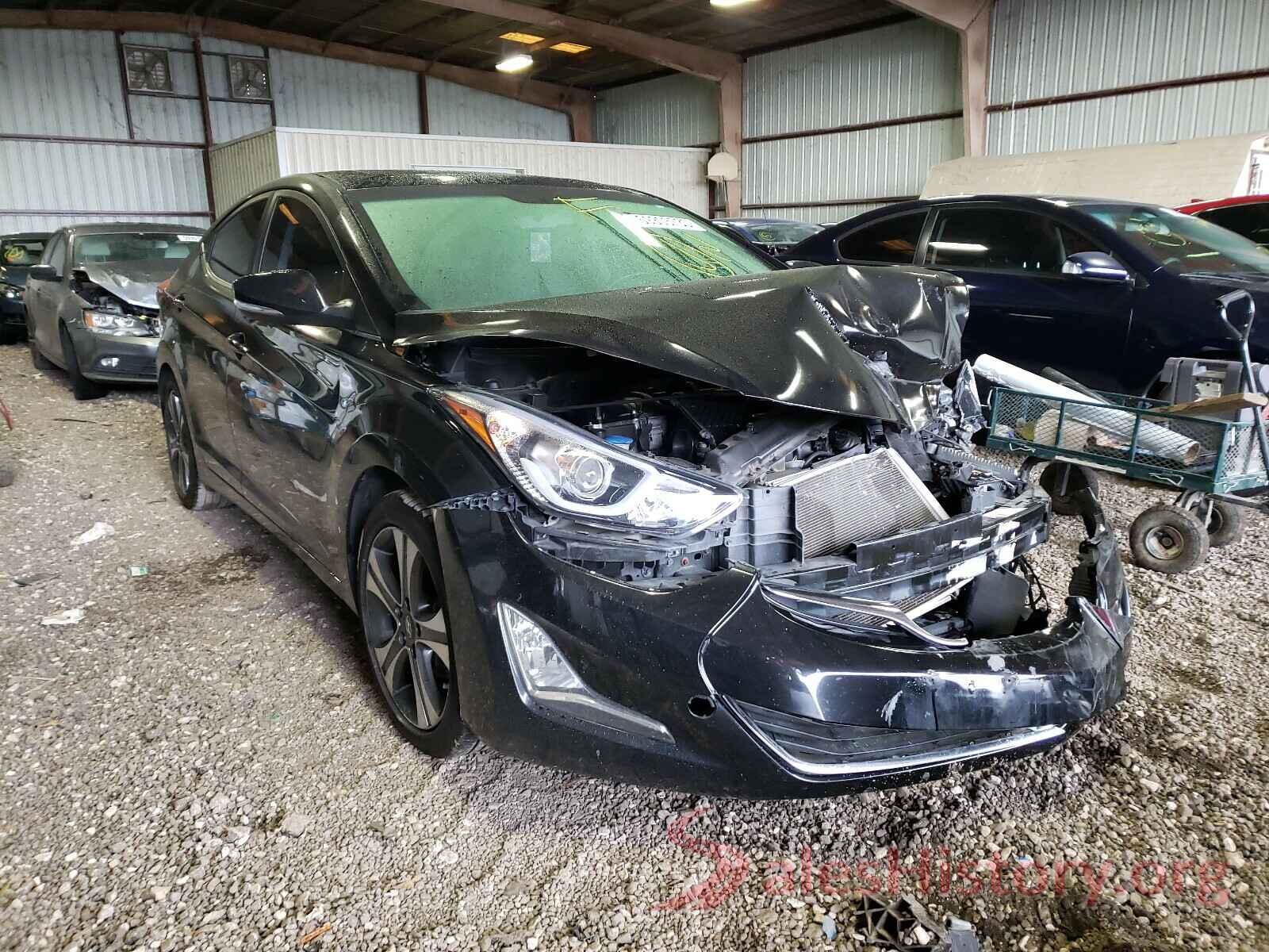 KMHDH4AH3GU588271 2016 HYUNDAI ELANTRA