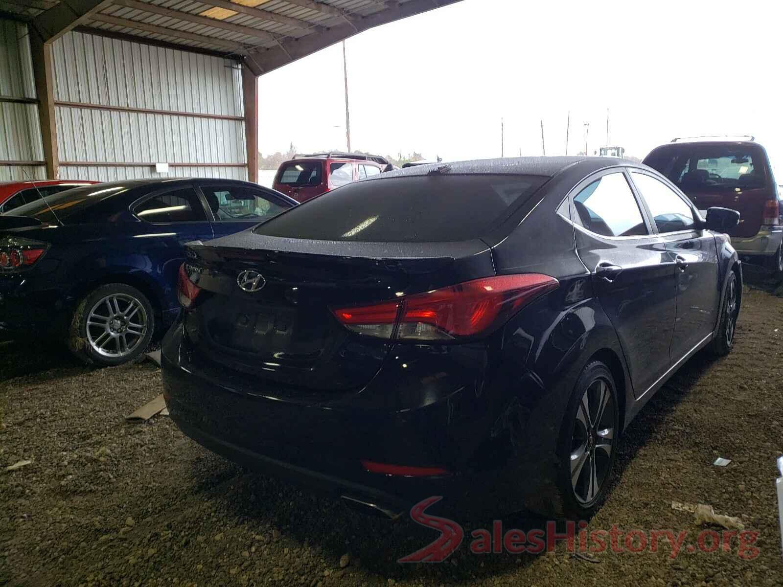 KMHDH4AH3GU588271 2016 HYUNDAI ELANTRA