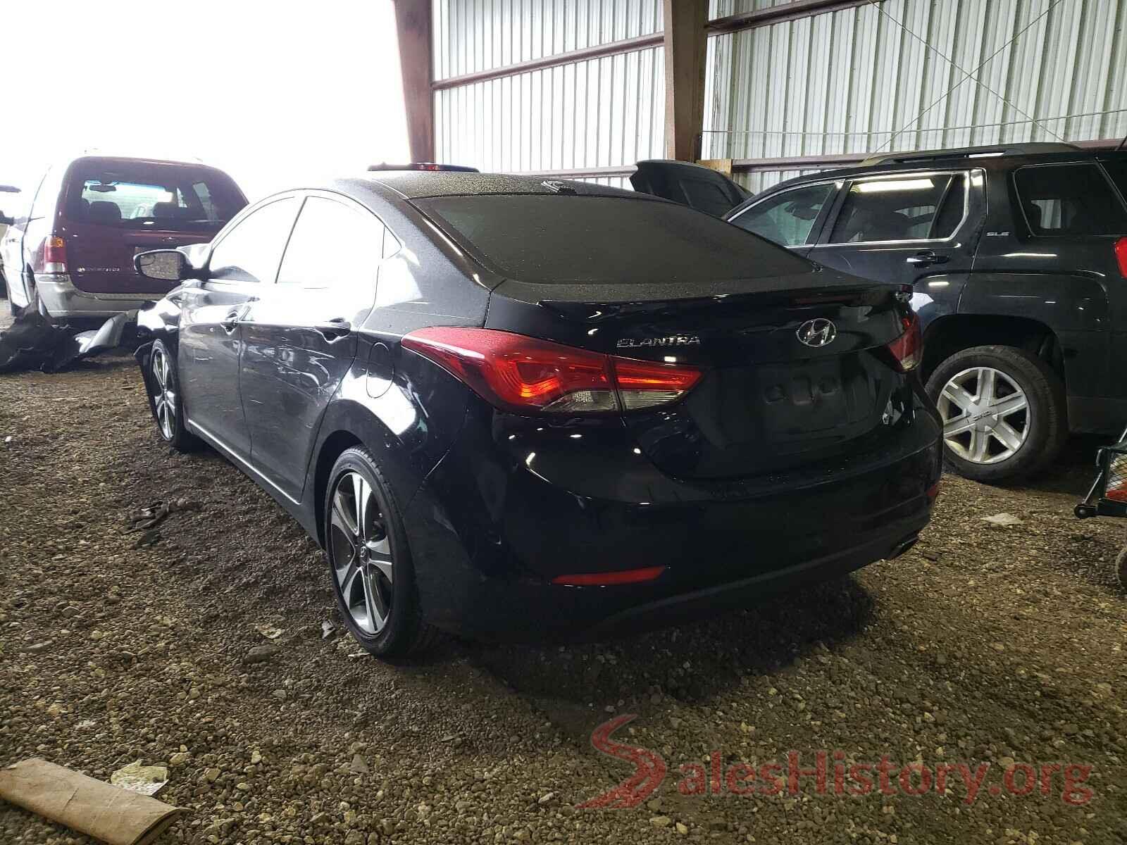 KMHDH4AH3GU588271 2016 HYUNDAI ELANTRA