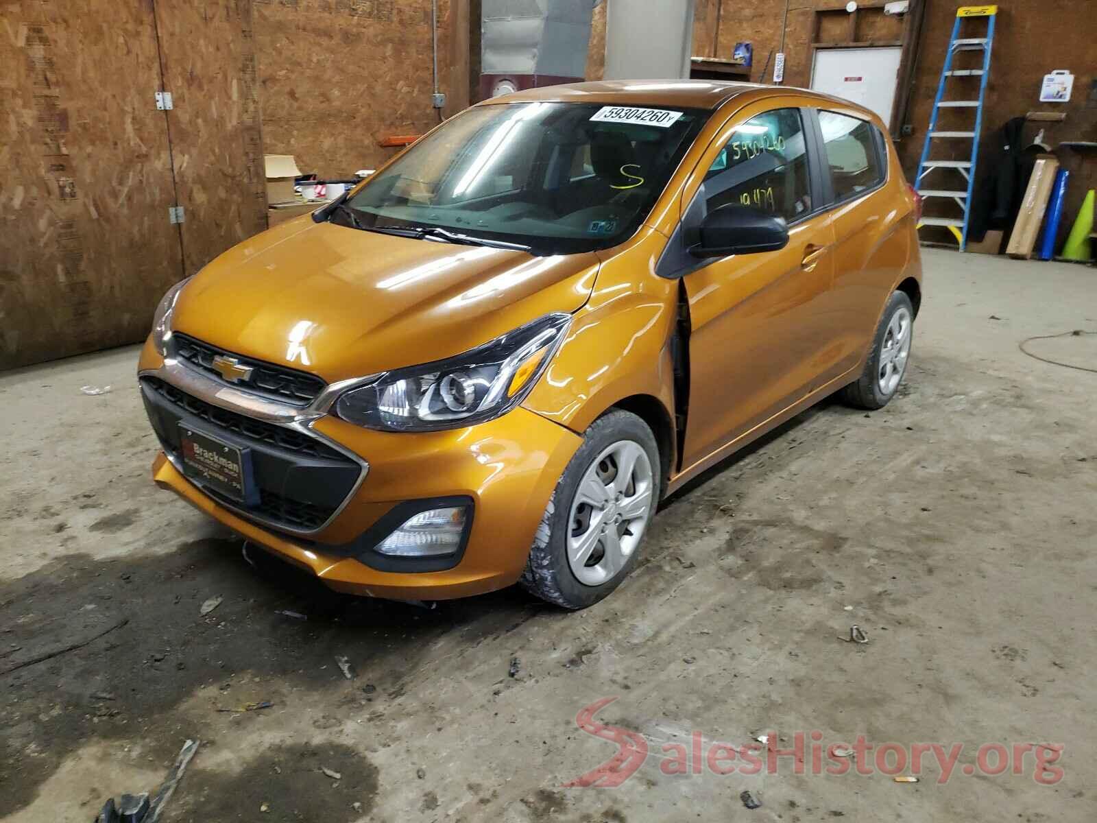 KL8CB6SA5KC726754 2019 CHEVROLET SPARK