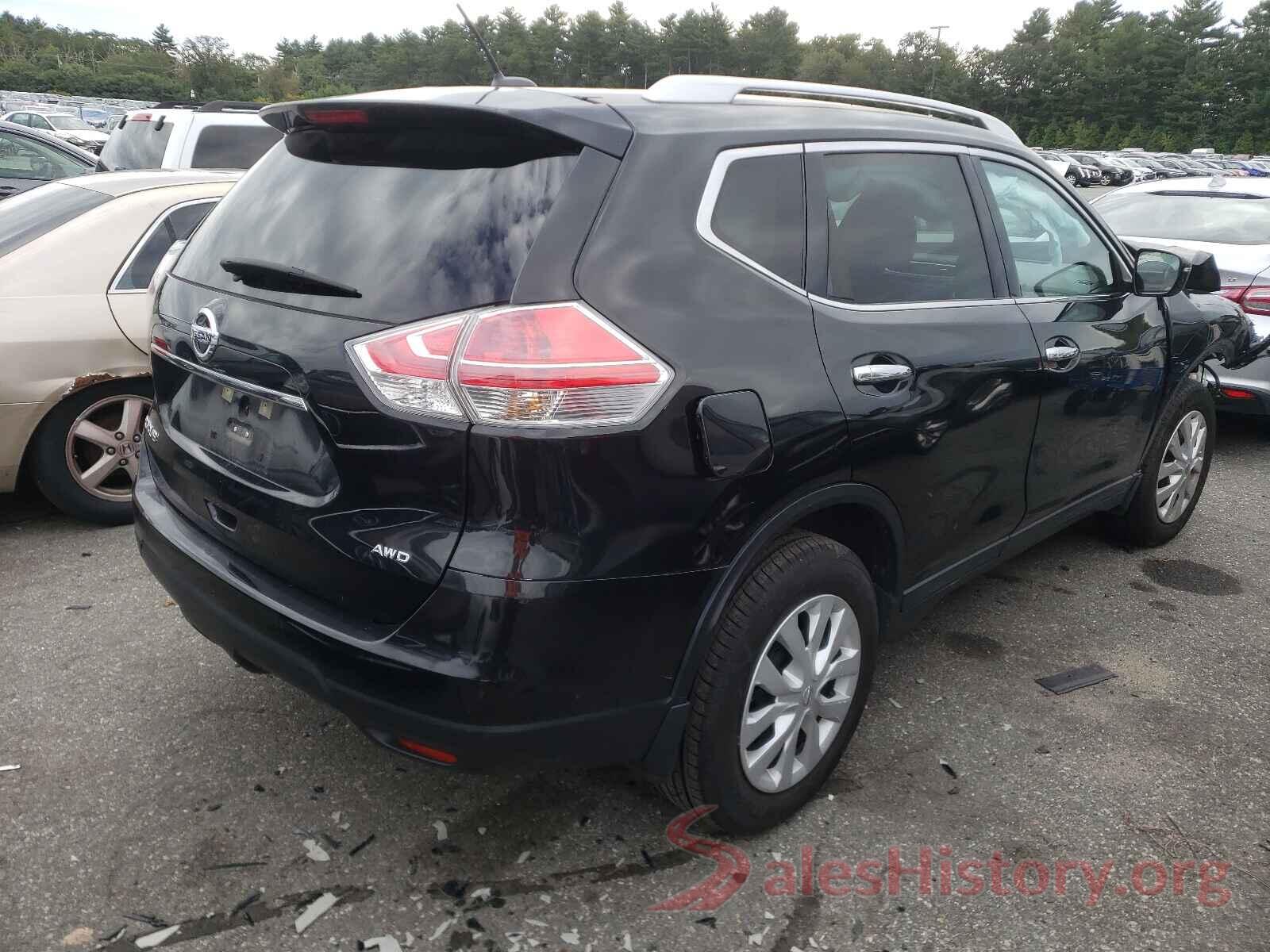 KNMAT2MV1GP607782 2016 NISSAN ROGUE