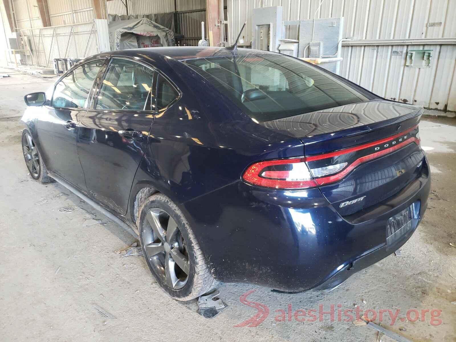 1C3CDFEB7GD539284 2016 DODGE DART