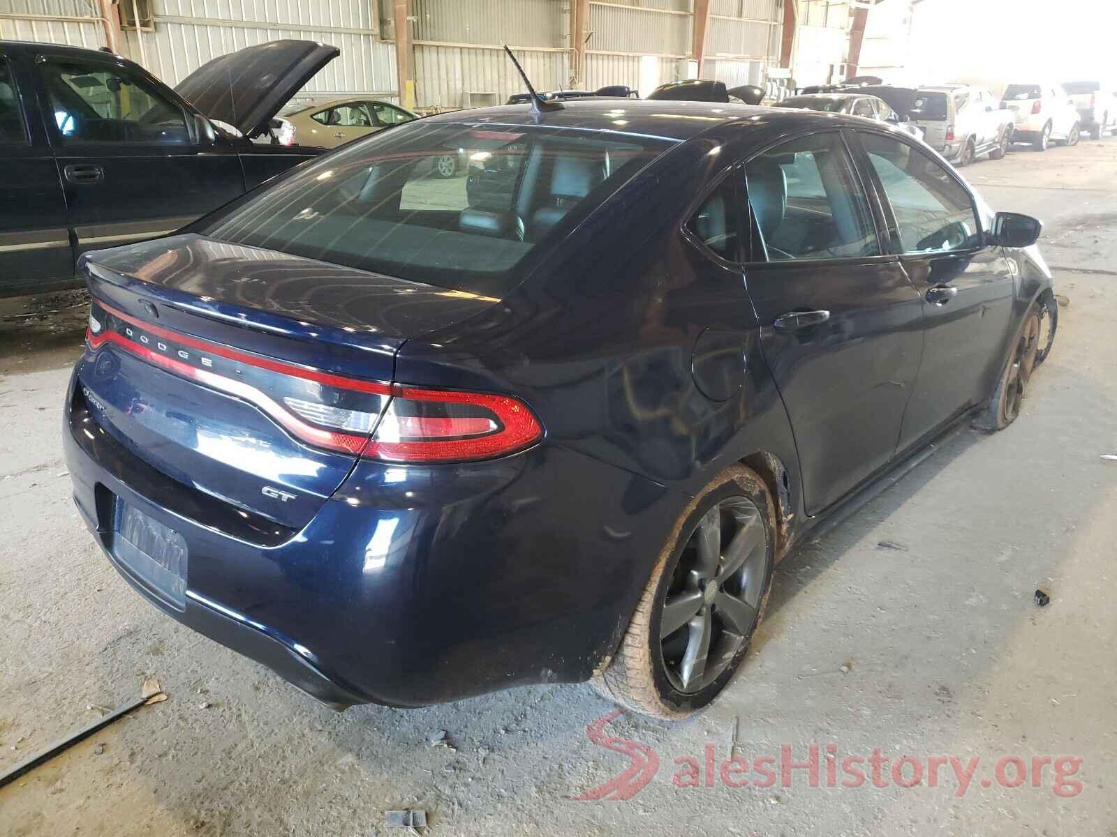 1C3CDFEB7GD539284 2016 DODGE DART