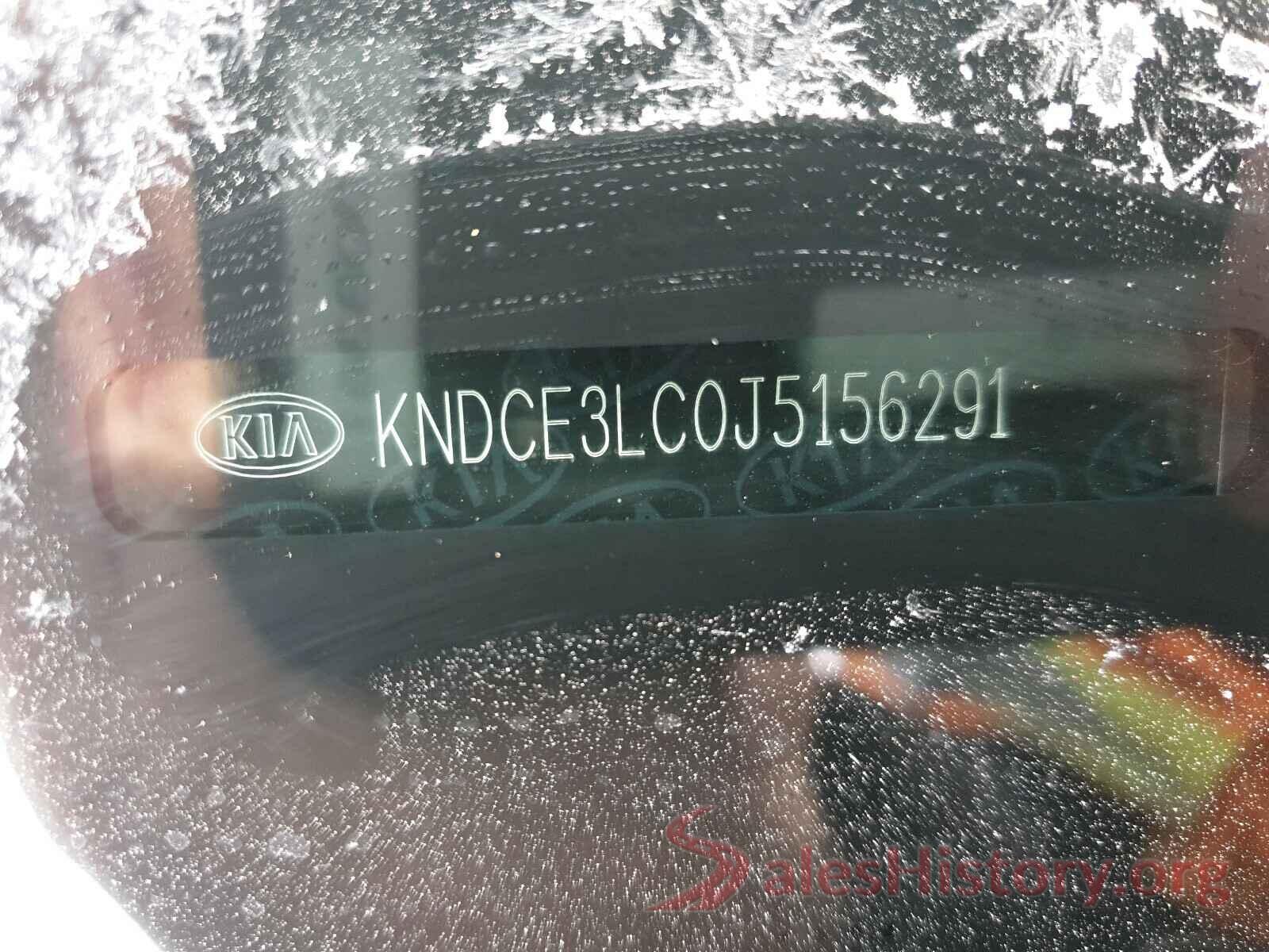 KNDCE3LC0J5156291 2018 KIA NIRO