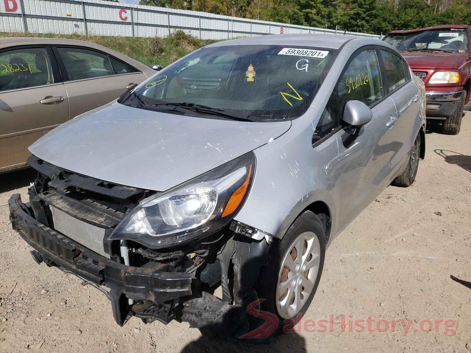 KNADM4A38G6639415 2016 KIA RIO