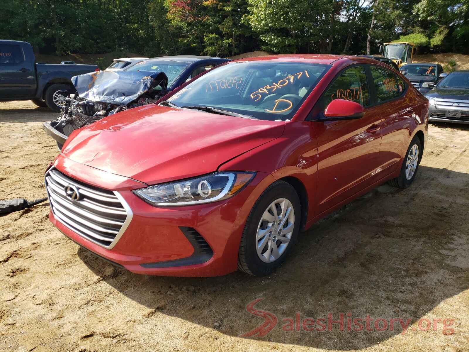 5NPD74LF0HH082783 2017 HYUNDAI ELANTRA