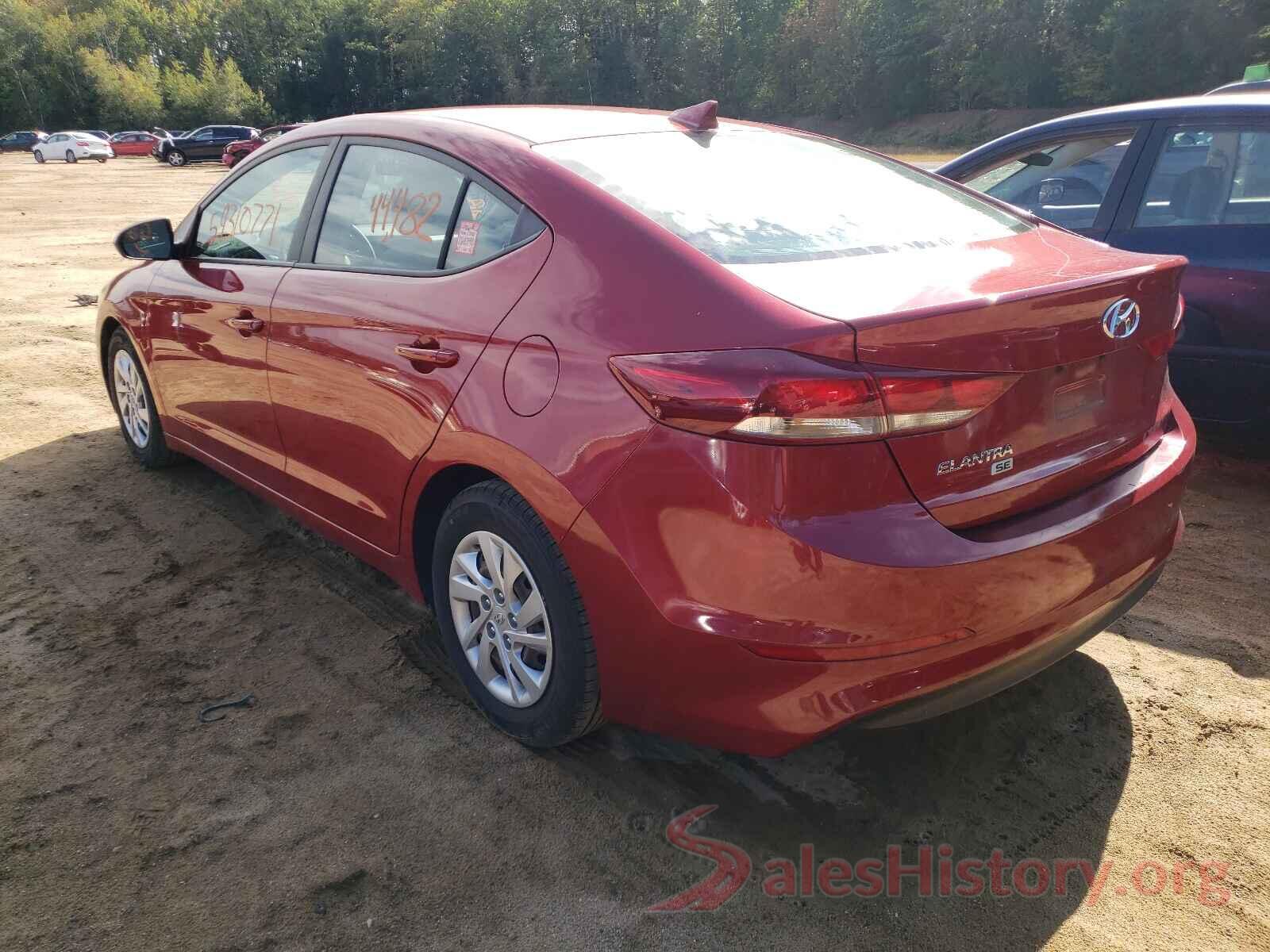 5NPD74LF0HH082783 2017 HYUNDAI ELANTRA