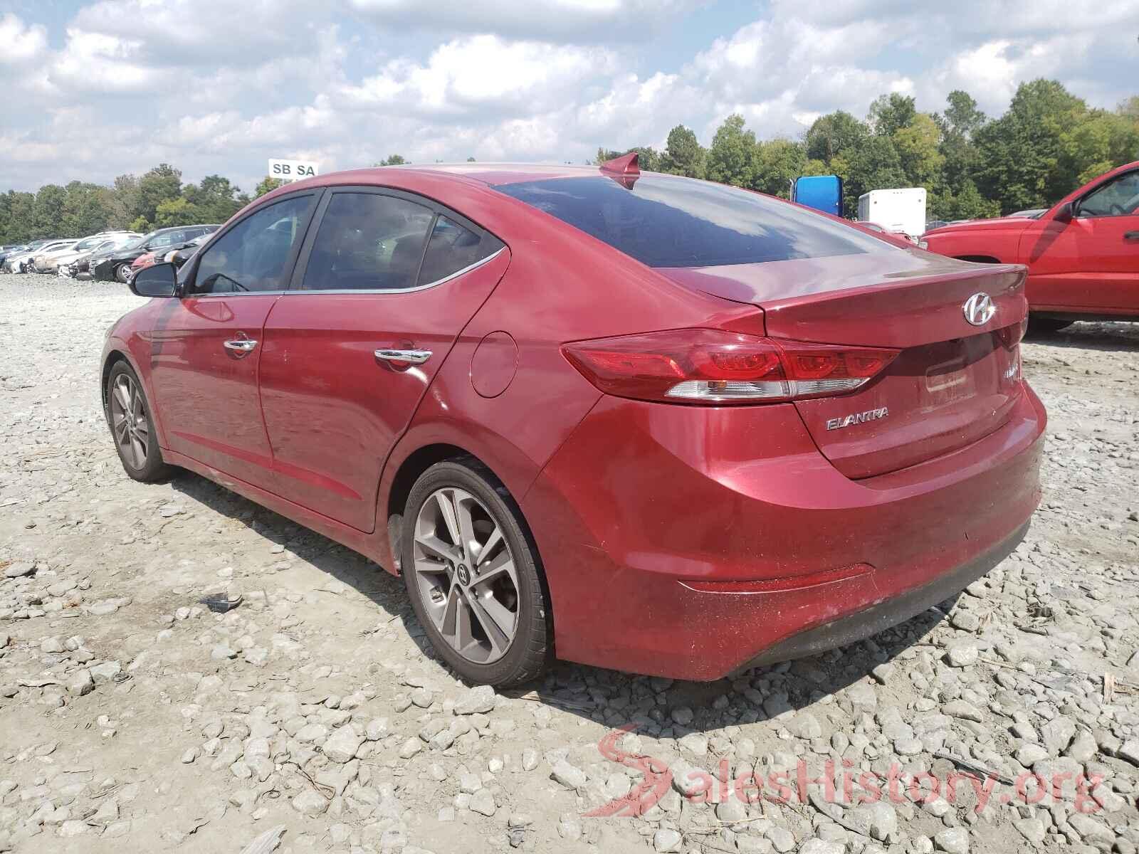 5NPD84LF7HH033951 2017 HYUNDAI ELANTRA