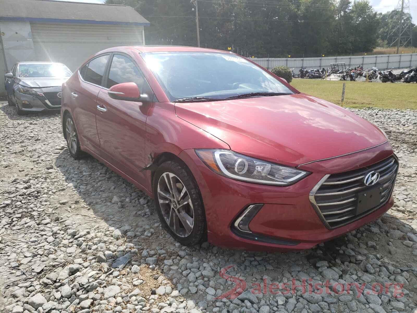 5NPD84LF7HH033951 2017 HYUNDAI ELANTRA