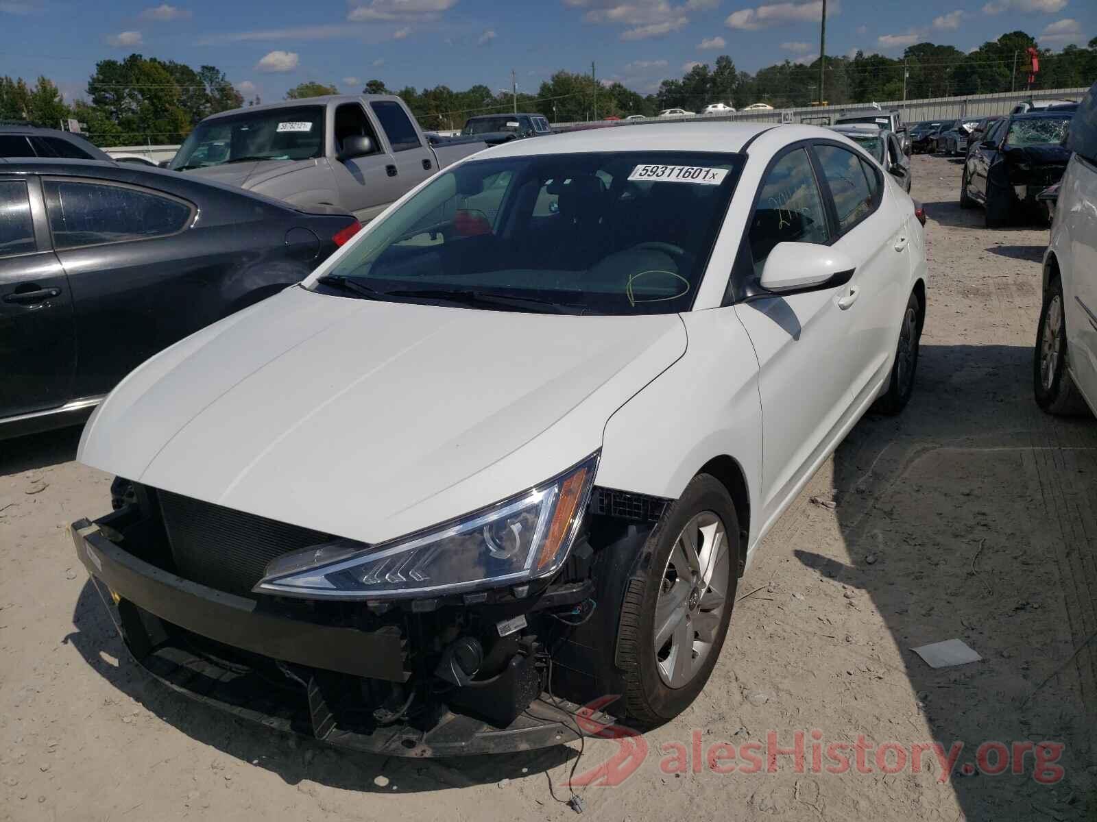 5NPD84LFXLH614983 2020 HYUNDAI ELANTRA