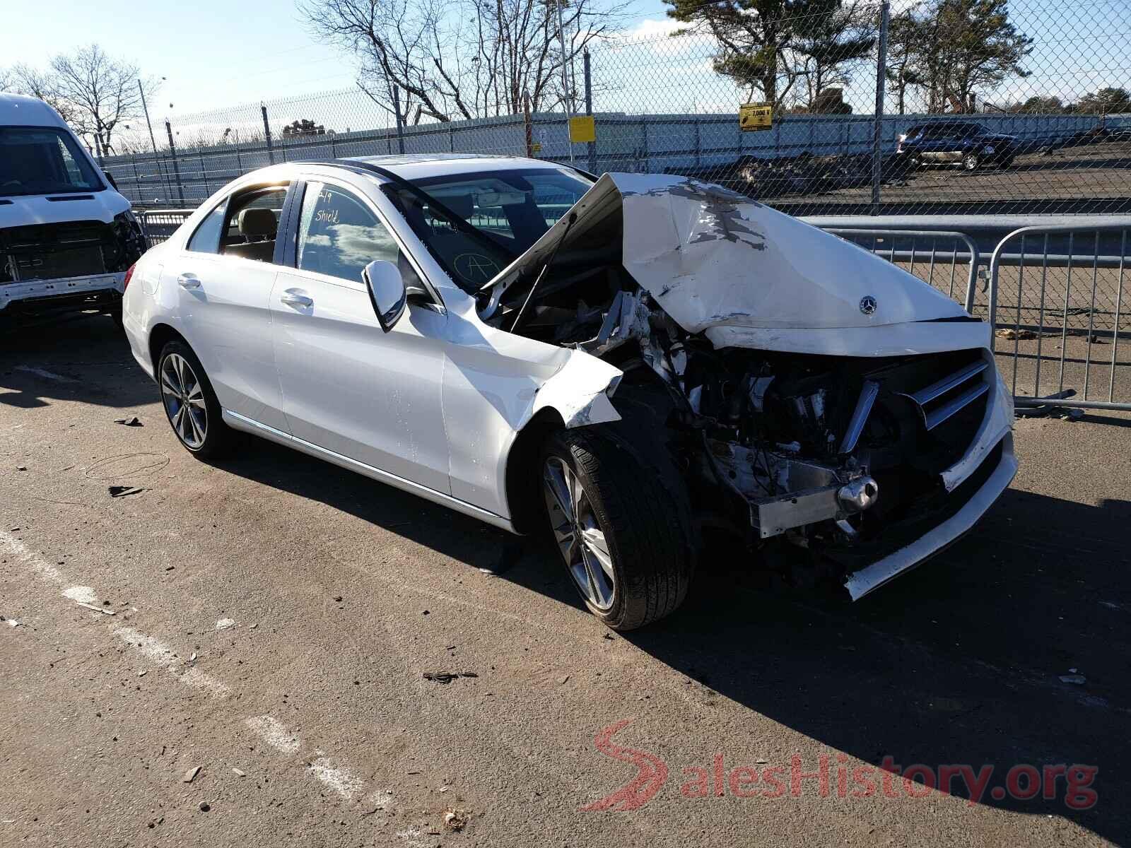 55SWF8EB4KU296192 2019 MERCEDES-BENZ C CLASS