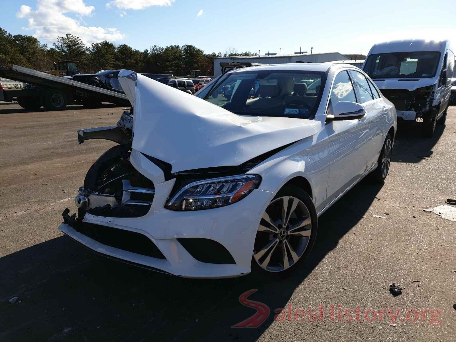 55SWF8EB4KU296192 2019 MERCEDES-BENZ C CLASS