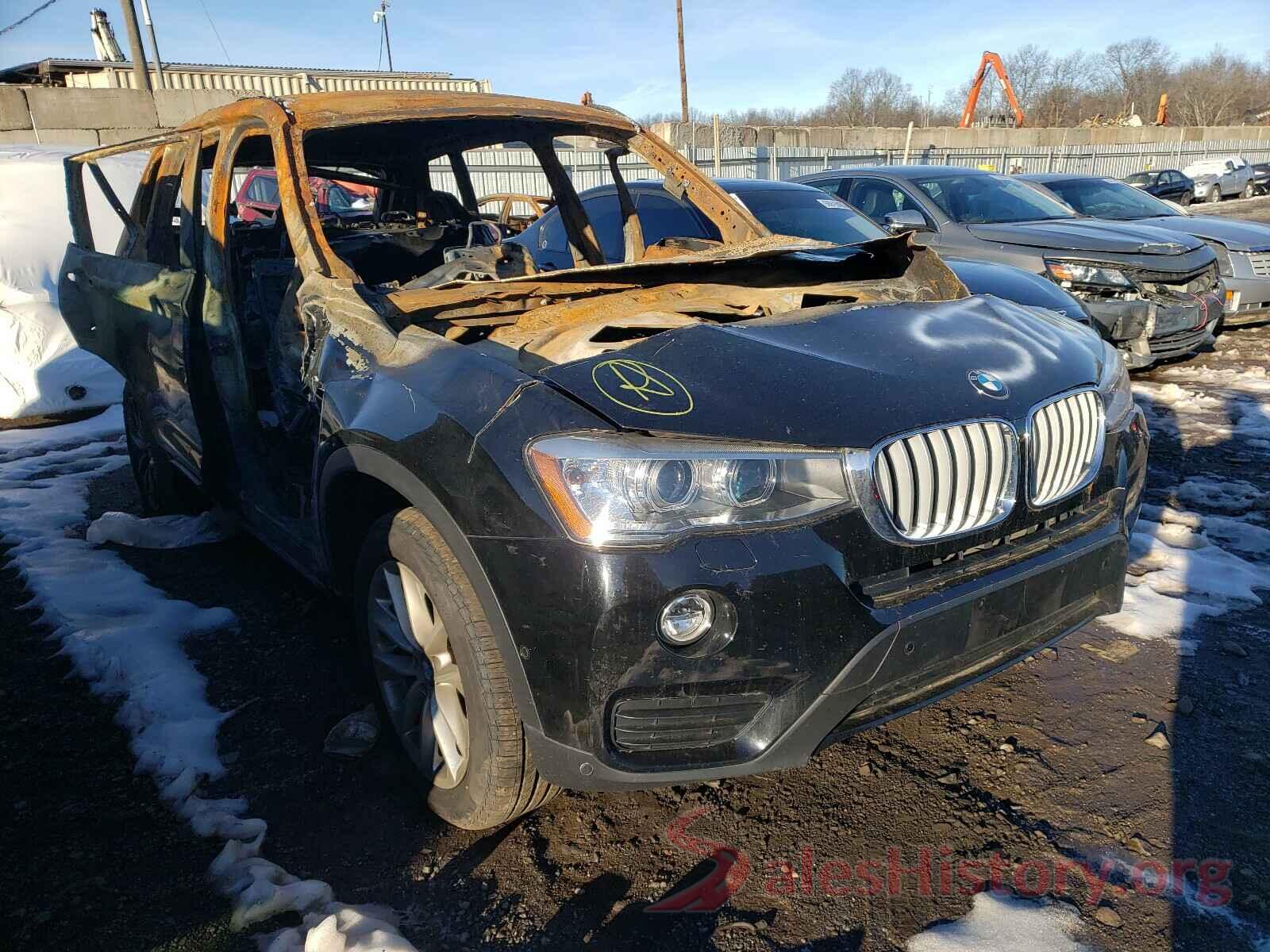 5UXWX9C59H0T09543 2017 BMW X3