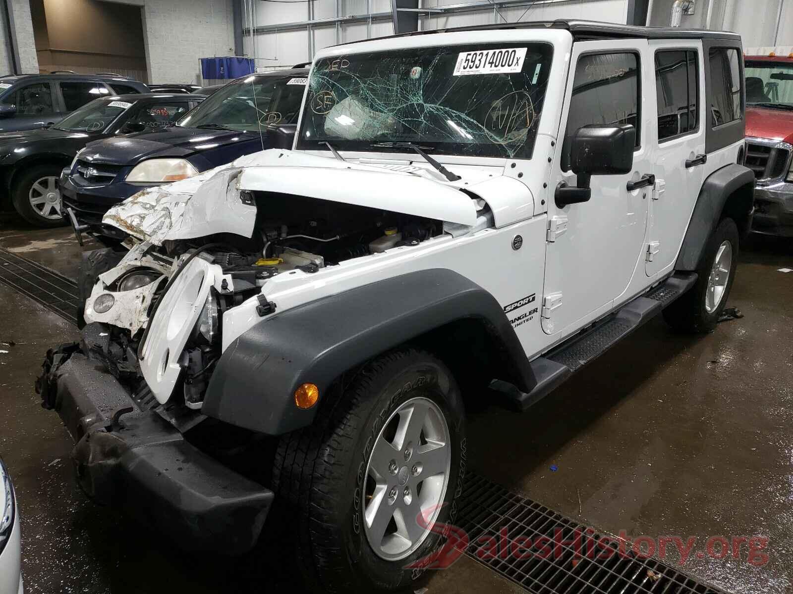 1C4BJWDG1GL303720 2016 JEEP WRANGLER