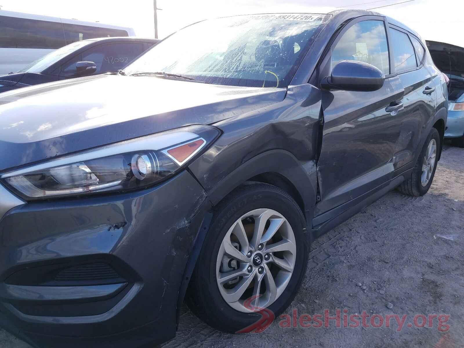 KM8J23A40HU394035 2017 HYUNDAI TUCSON