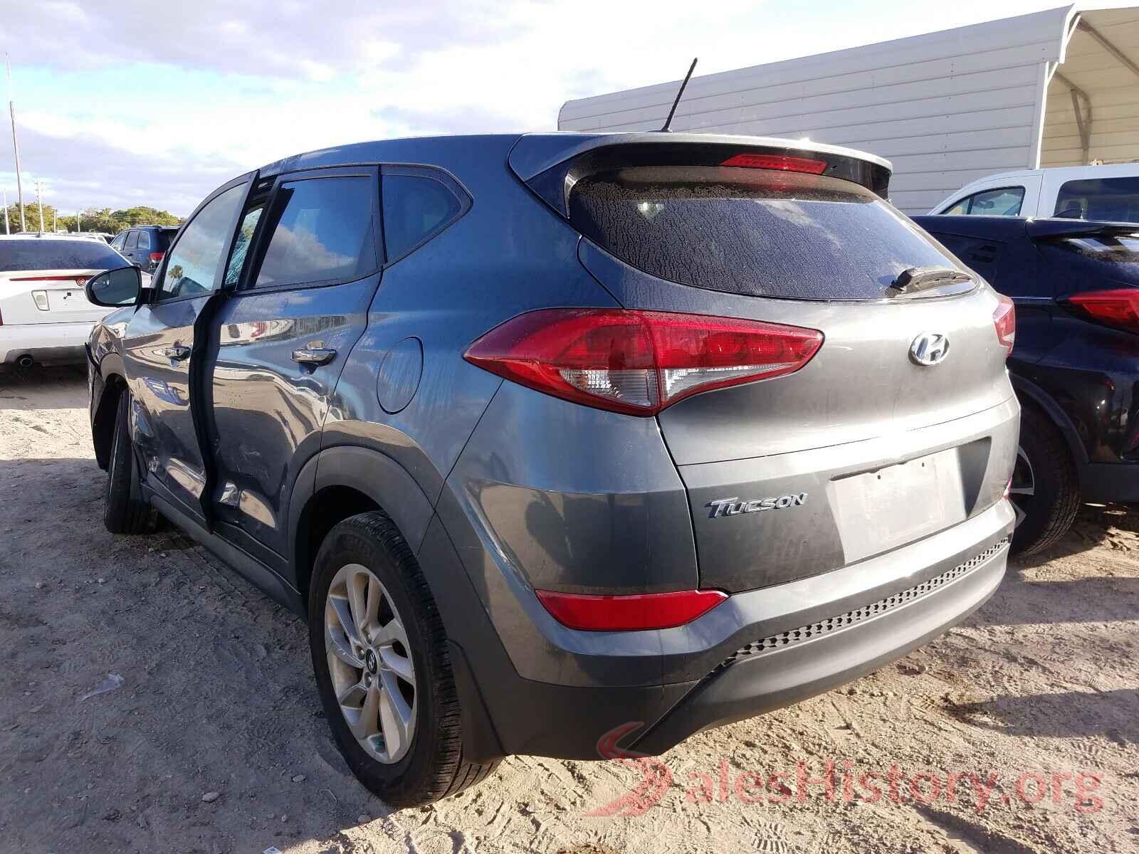 KM8J23A40HU394035 2017 HYUNDAI TUCSON