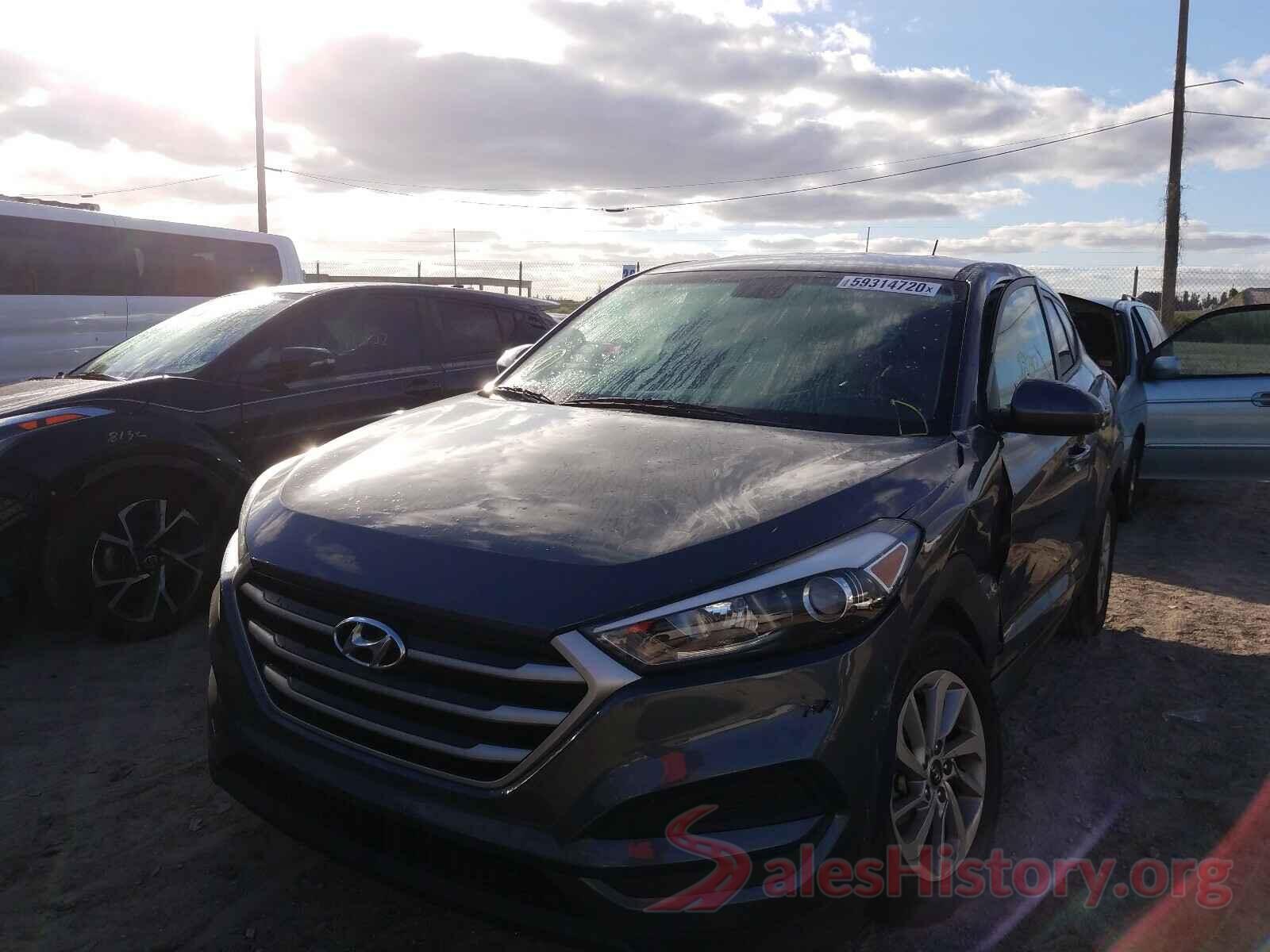 KM8J23A40HU394035 2017 HYUNDAI TUCSON