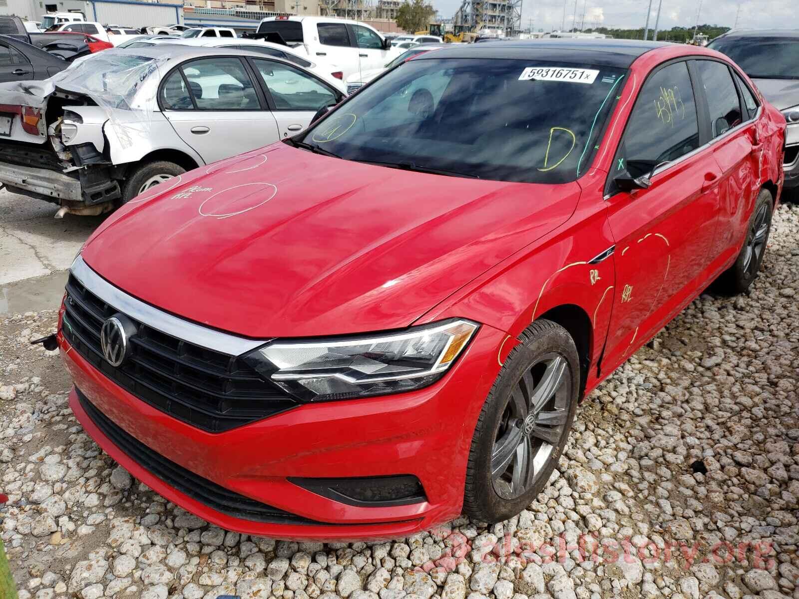 3VWC57BUXKM161055 2019 VOLKSWAGEN JETTA