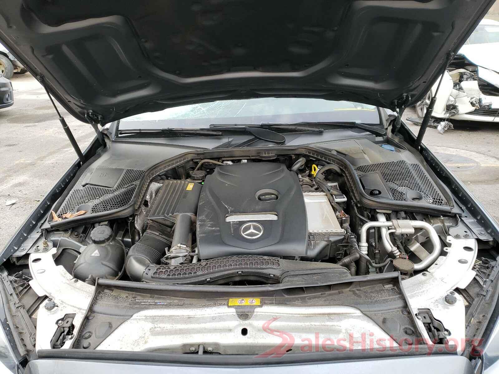 55SWF4KBXHU207750 2017 MERCEDES-BENZ C CLASS