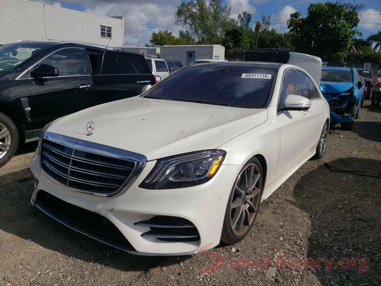 WDDUG6GB5LA505768 2020 MERCEDES-BENZ S CLASS