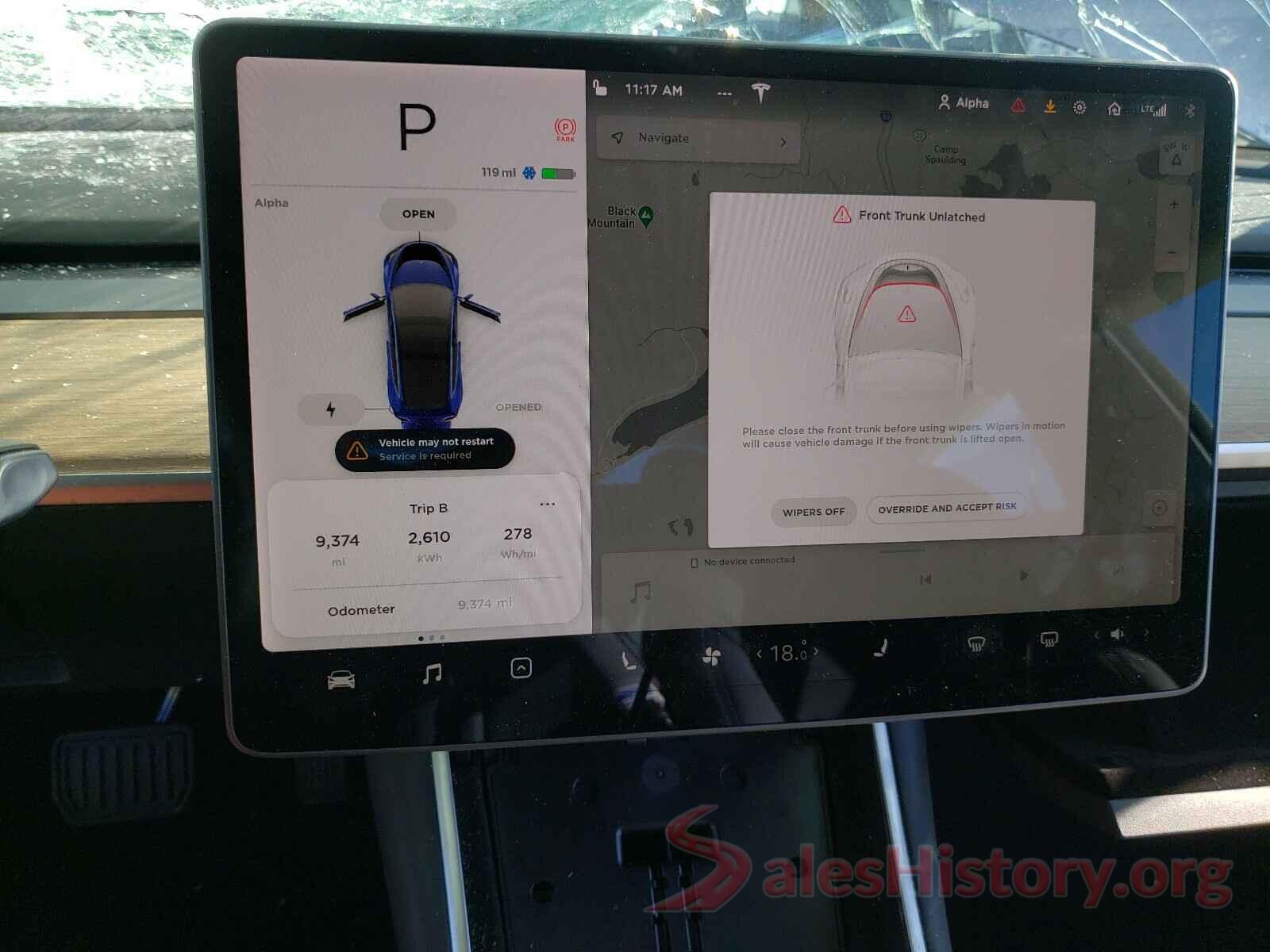 5YJ3E1EA1JF059258 2018 TESLA MODEL 3