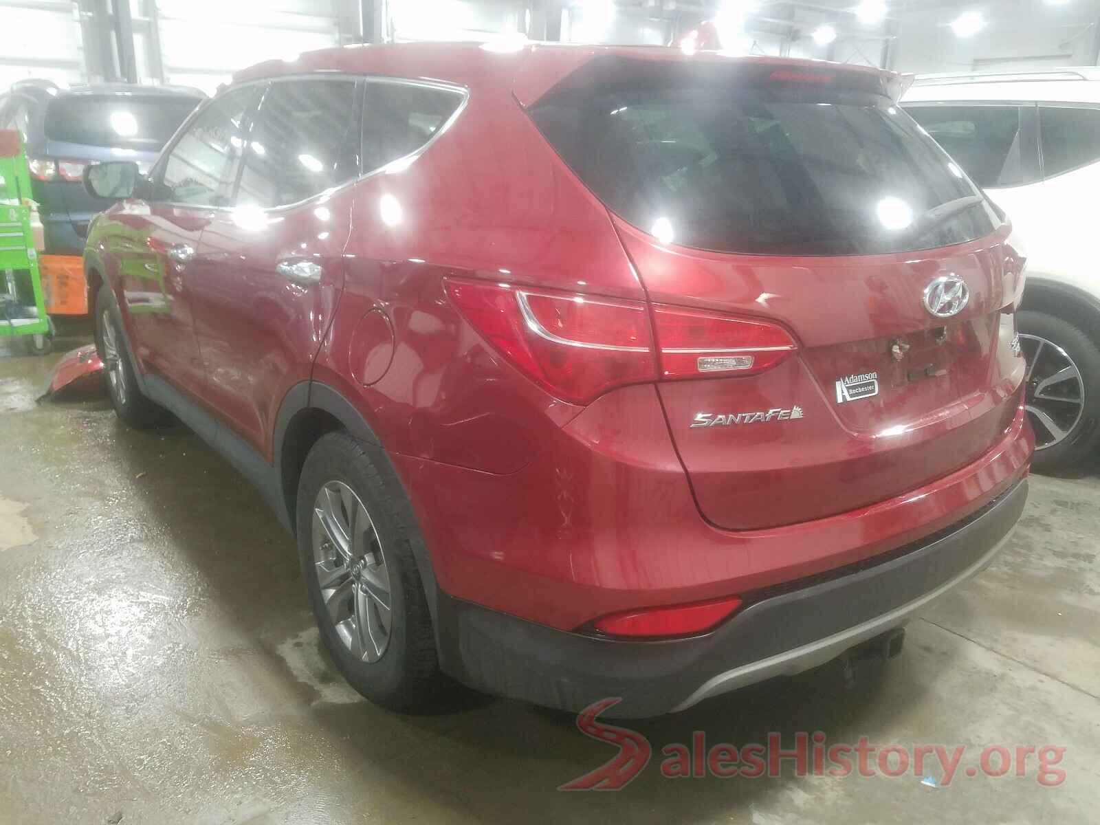 5XYZTDLB8GG370197 2016 HYUNDAI SANTA FE