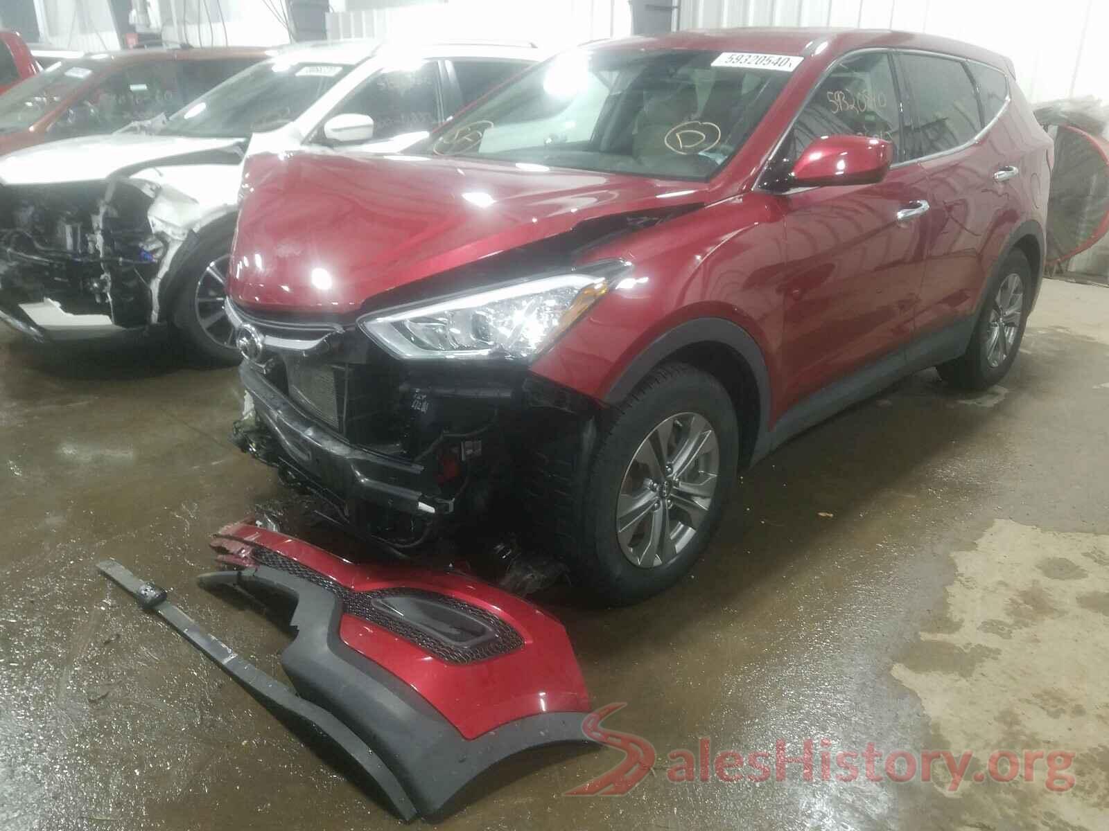 5XYZTDLB8GG370197 2016 HYUNDAI SANTA FE