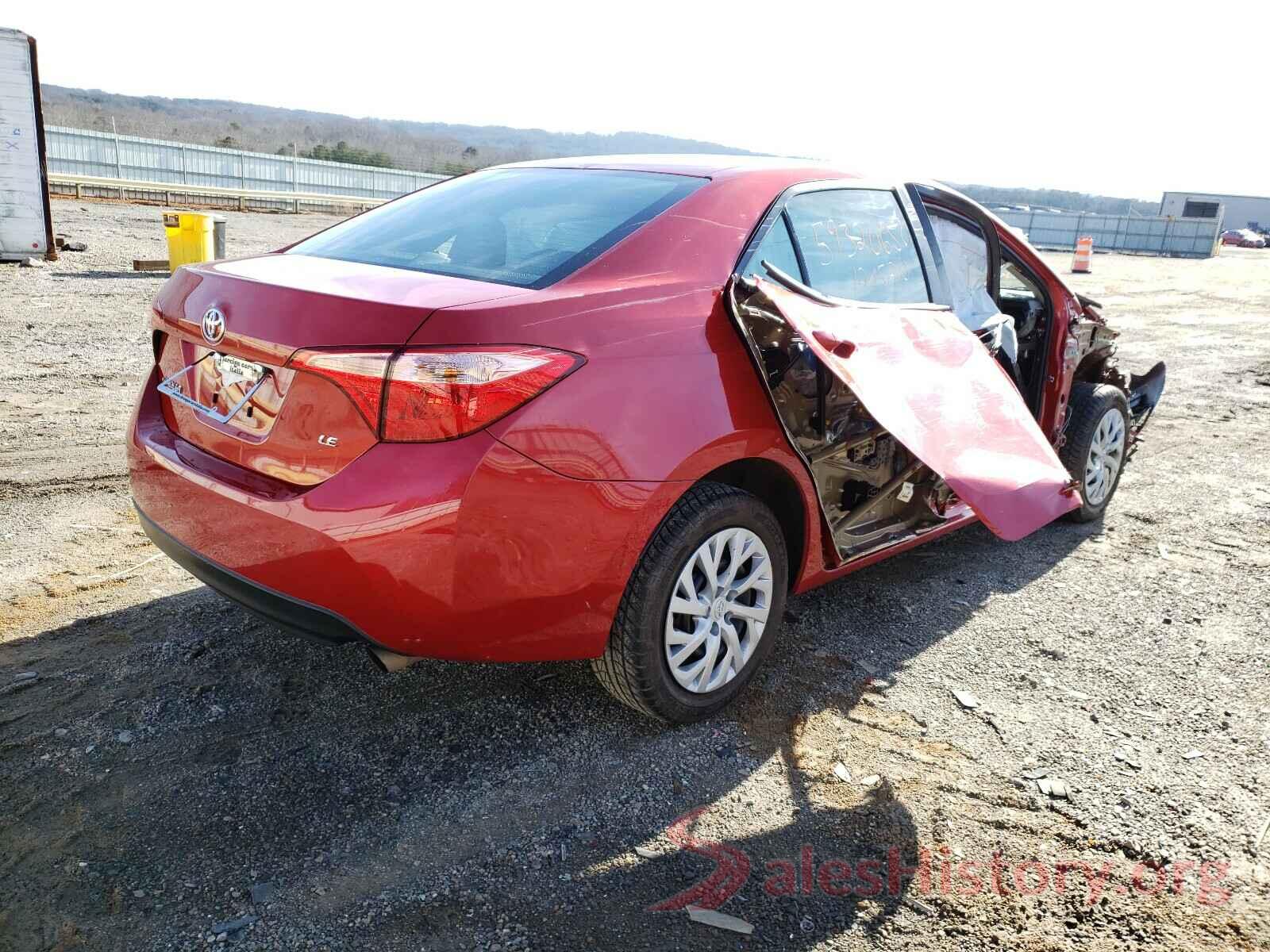 5YFBURHE4KP875592 2019 TOYOTA COROLLA