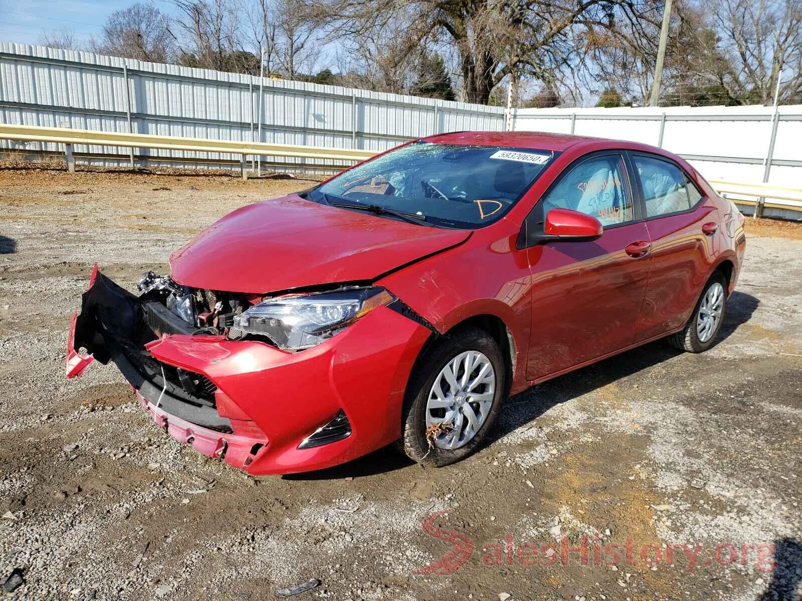 5YFBURHE4KP875592 2019 TOYOTA COROLLA