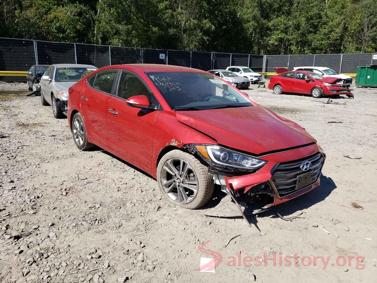 5NPD84LF8HH029522 2017 HYUNDAI ELANTRA