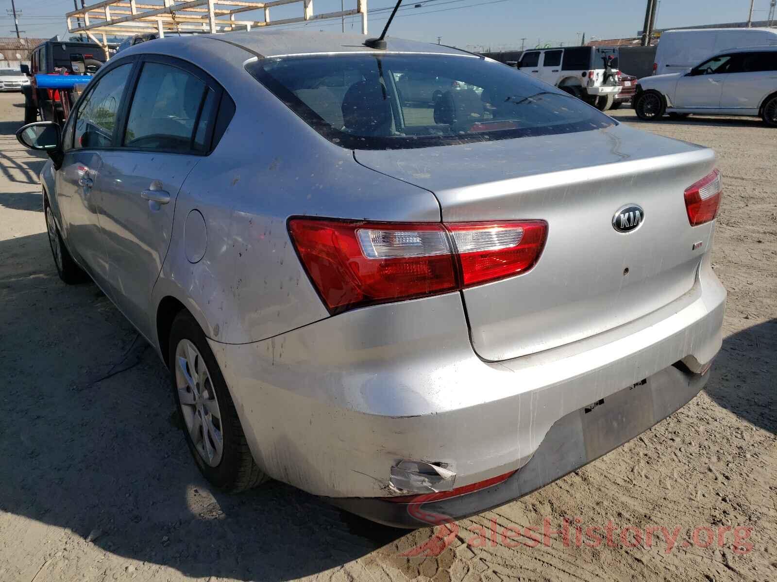 KNADM4A32G6600092 2016 KIA RIO