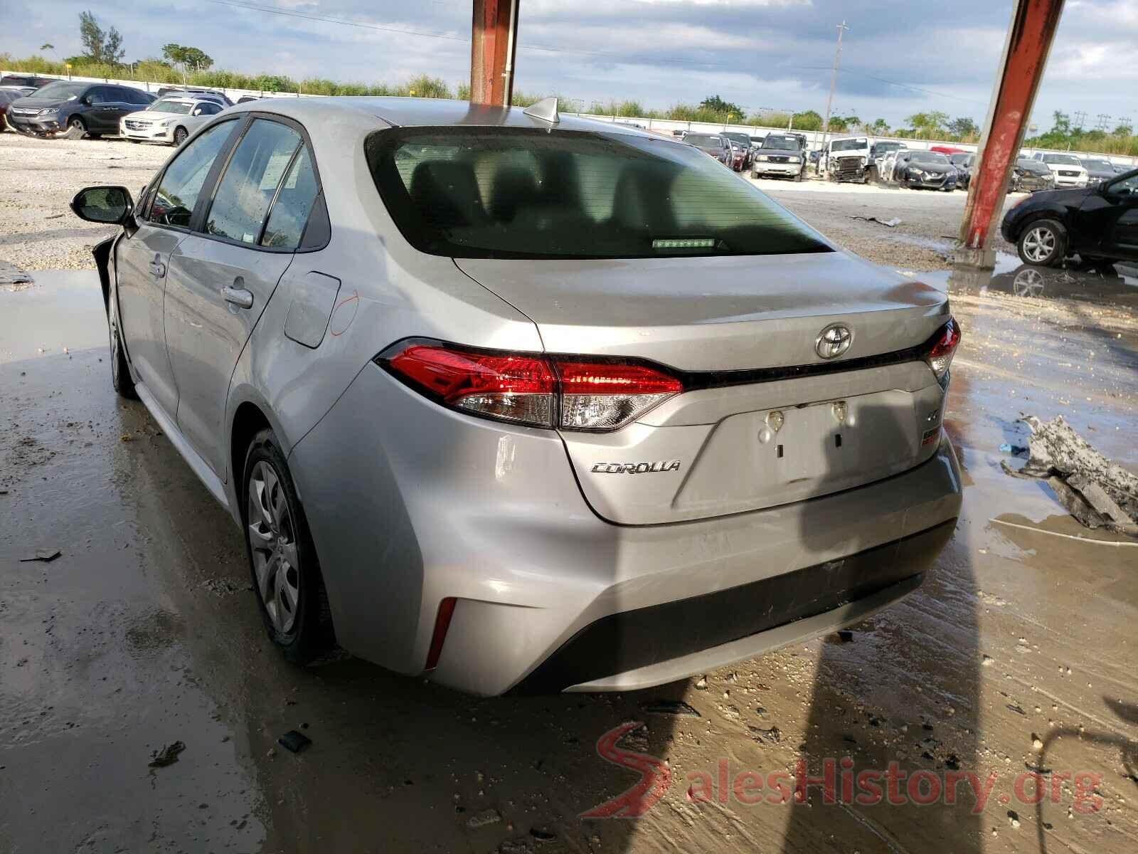 5YFEPRAE6LP047091 2020 TOYOTA COROLLA