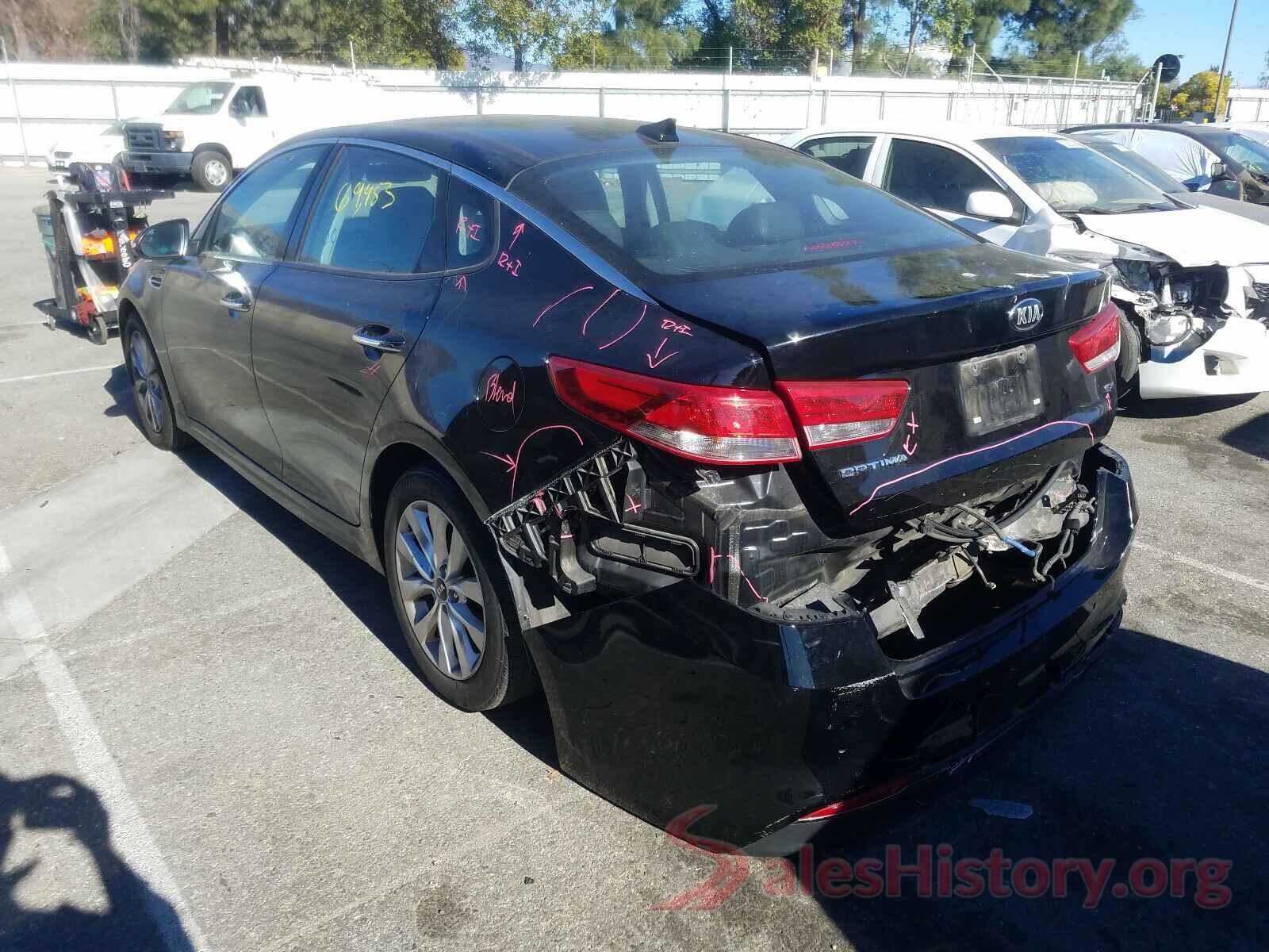 5XXGU4L32GG043229 2016 KIA OPTIMA