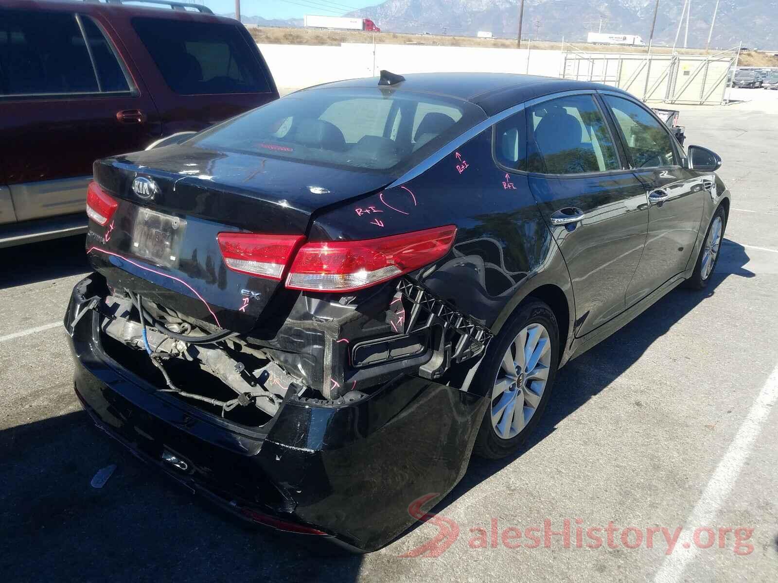 5XXGU4L32GG043229 2016 KIA OPTIMA